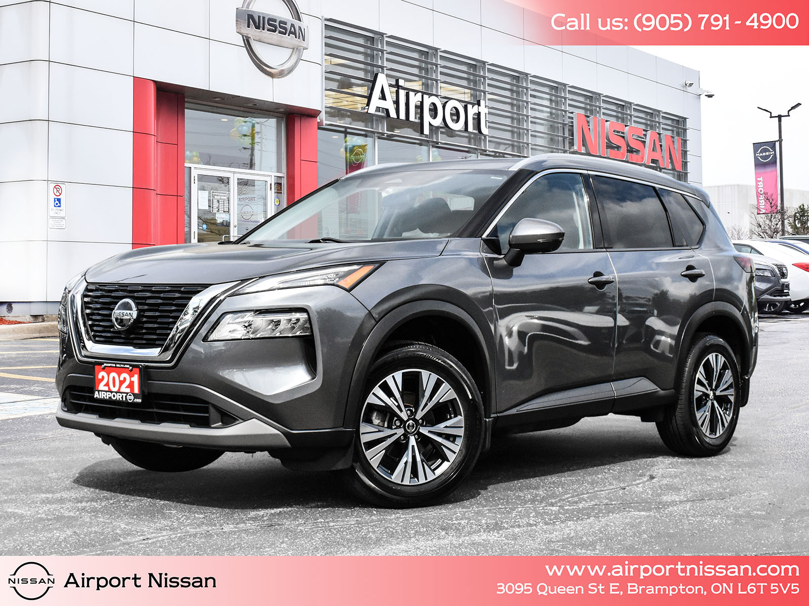 2021 Nissan Rogue FWD SV/Panoramic roof/360 Around view Monitor.