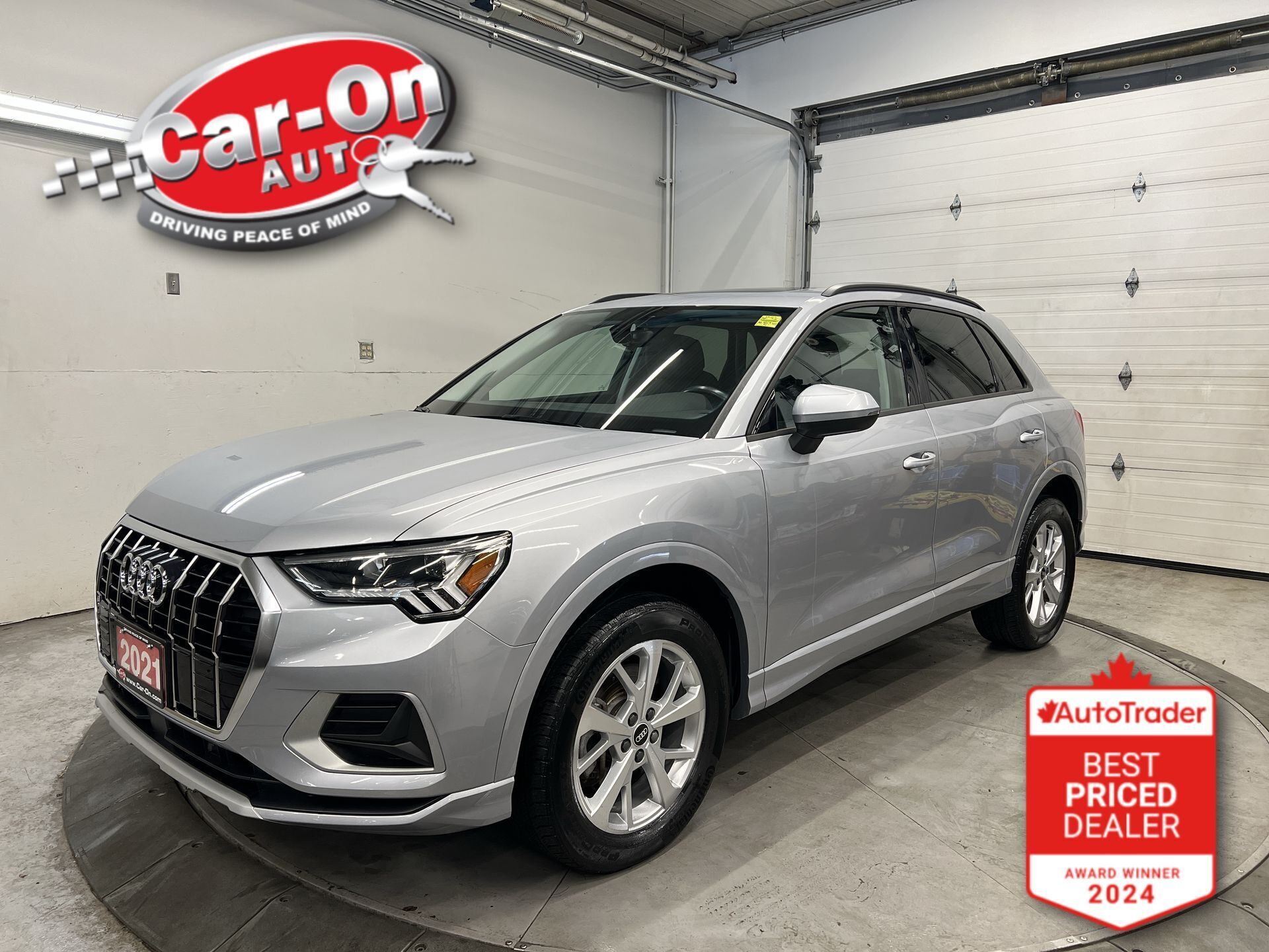 2021 Audi Q3 45 AWD | 228HP 2.0L TURBO | HTD LEATHER |PANO ROOF