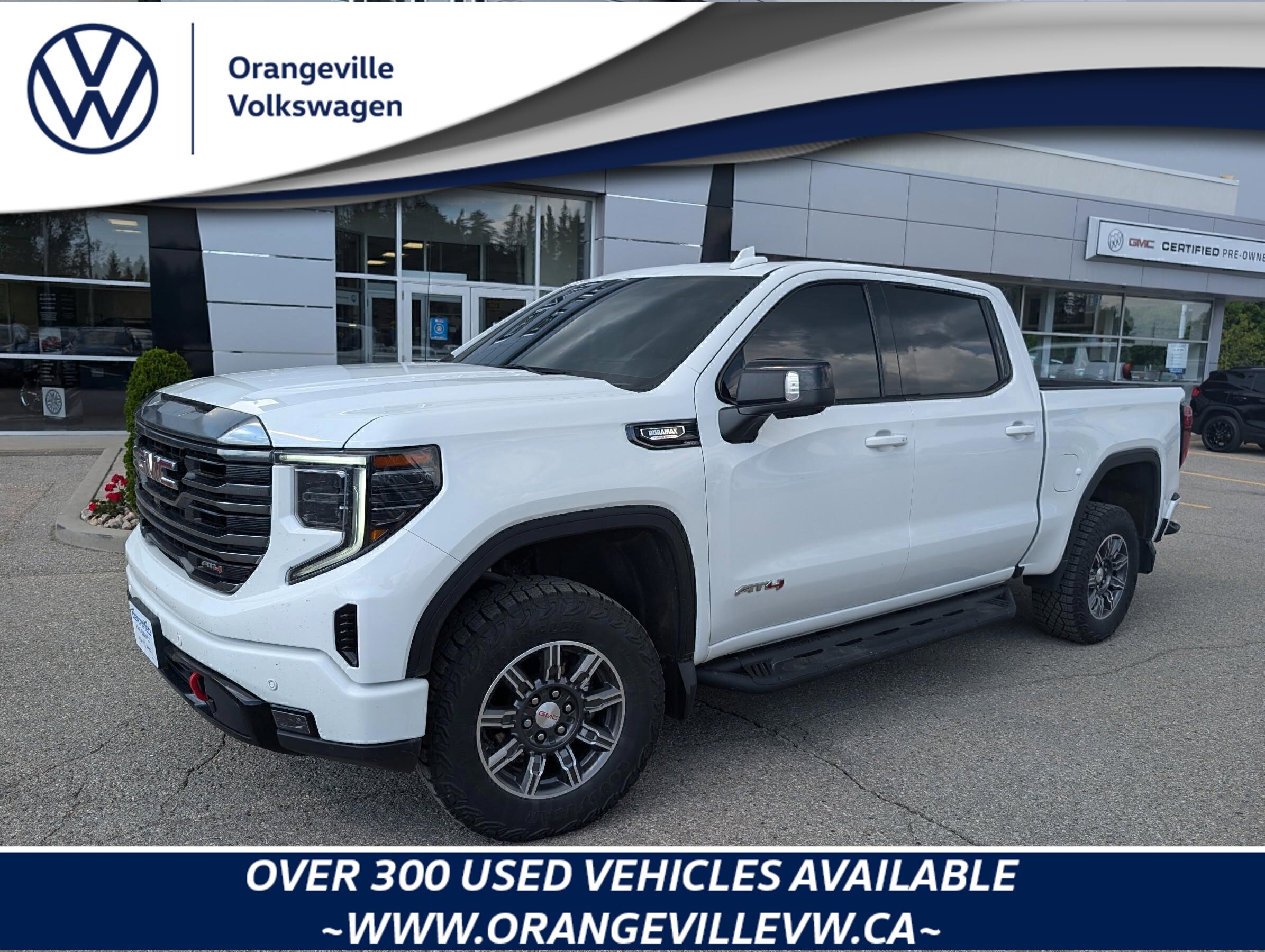2024 GMC Sierra 1500 AT4AT4 PREMIUM, CREW, DURAMAX, 4X4, LOADED, 1-OWNE