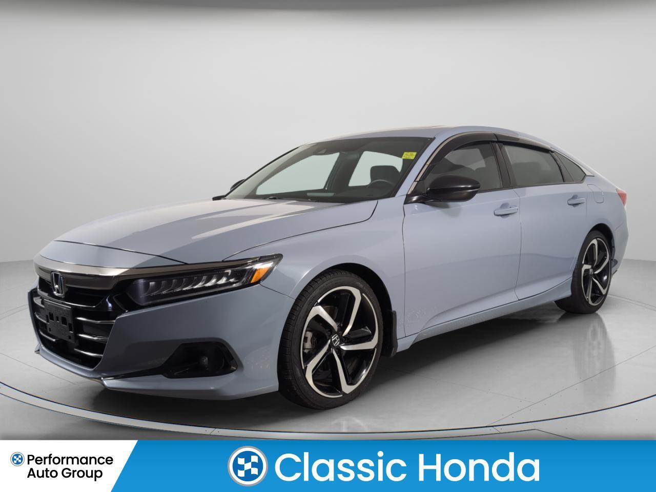 2021 Honda Accord Sedan SPORT 2.0T | ONE OWNER | SUNROOF | NO ACCIDENTS |
