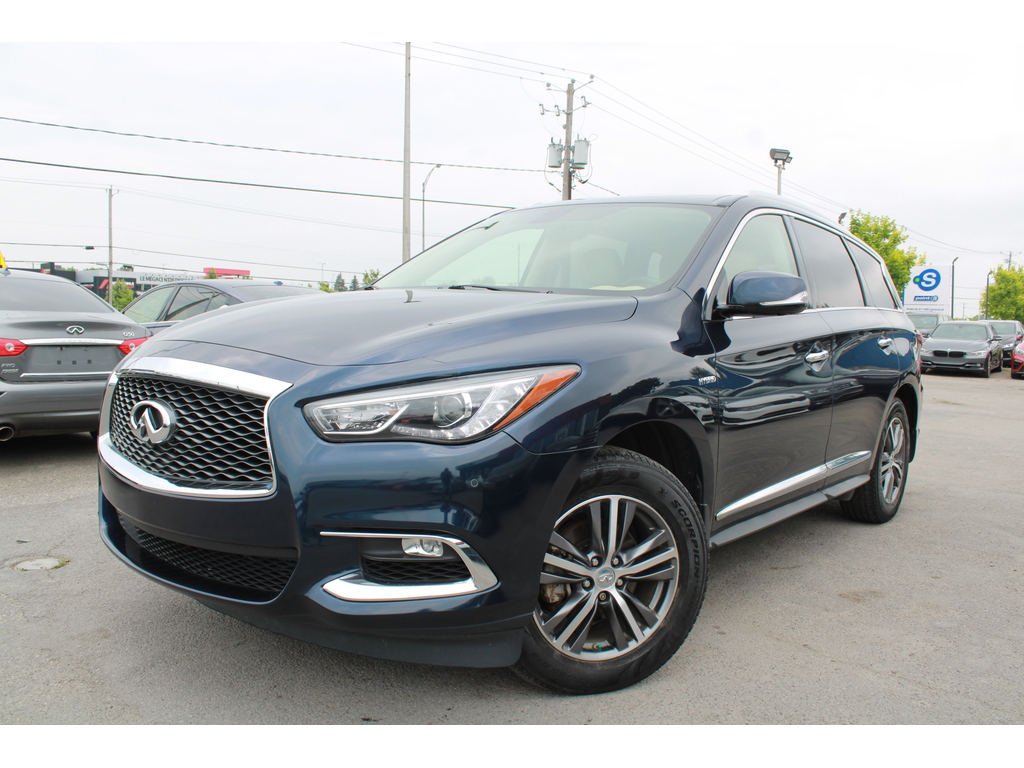 2017 Infiniti QX60 AWD Hybrid Premium, NAVIGATION, CUIR, MAGS, A/C