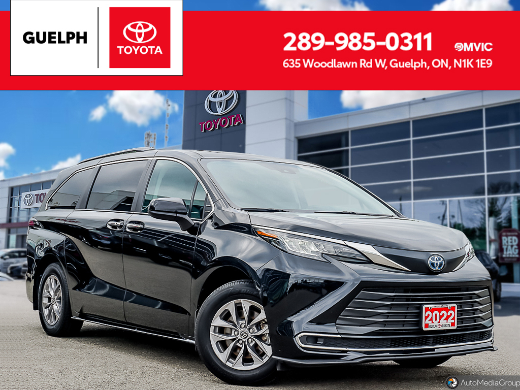 2022 Toyota Sienna XLE | 8-Passenger | FWD | Camera | Blind Spot
