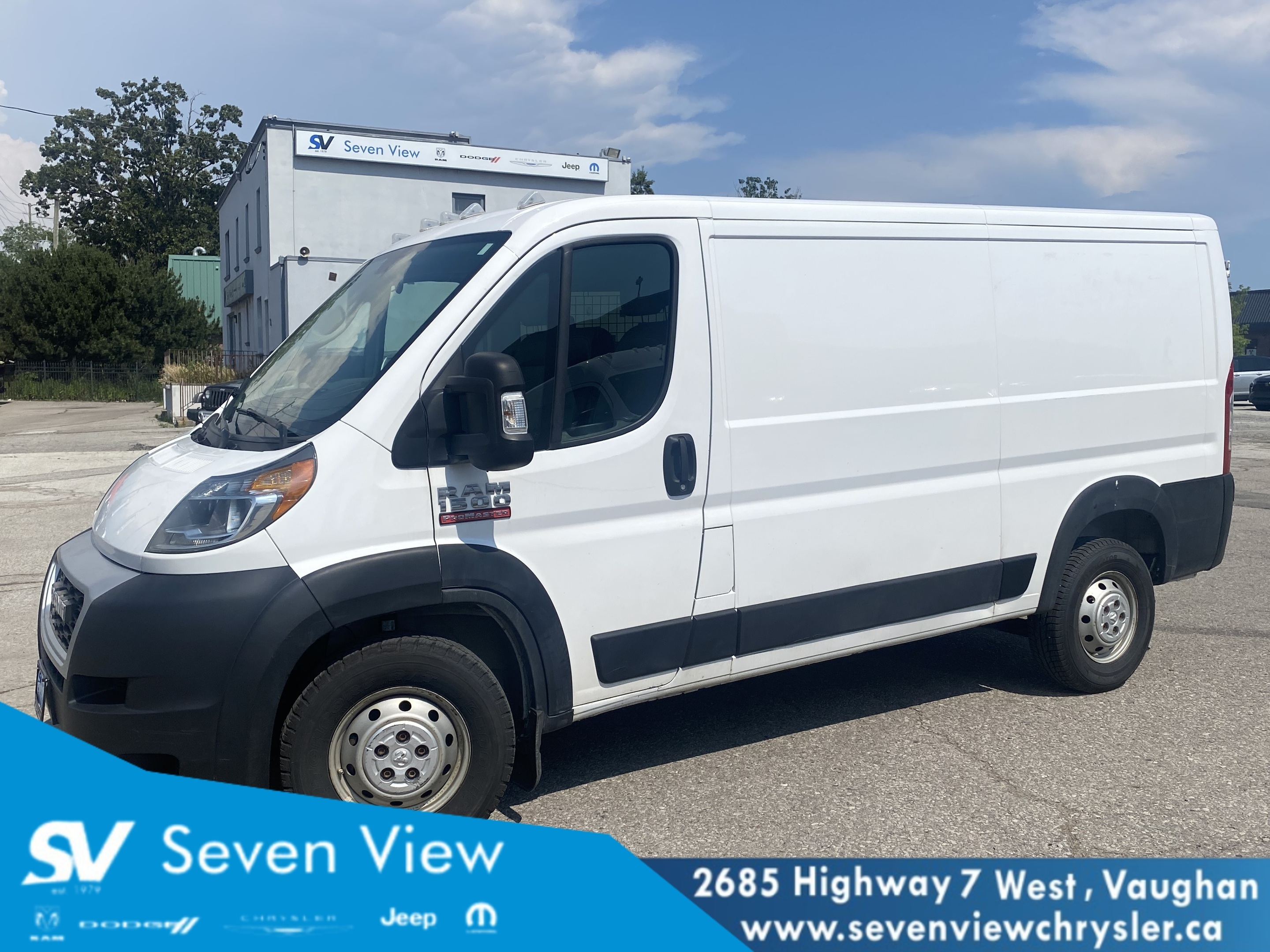 2019 Ram ProMaster Cargo Van 1500 Low Roof 136  WB