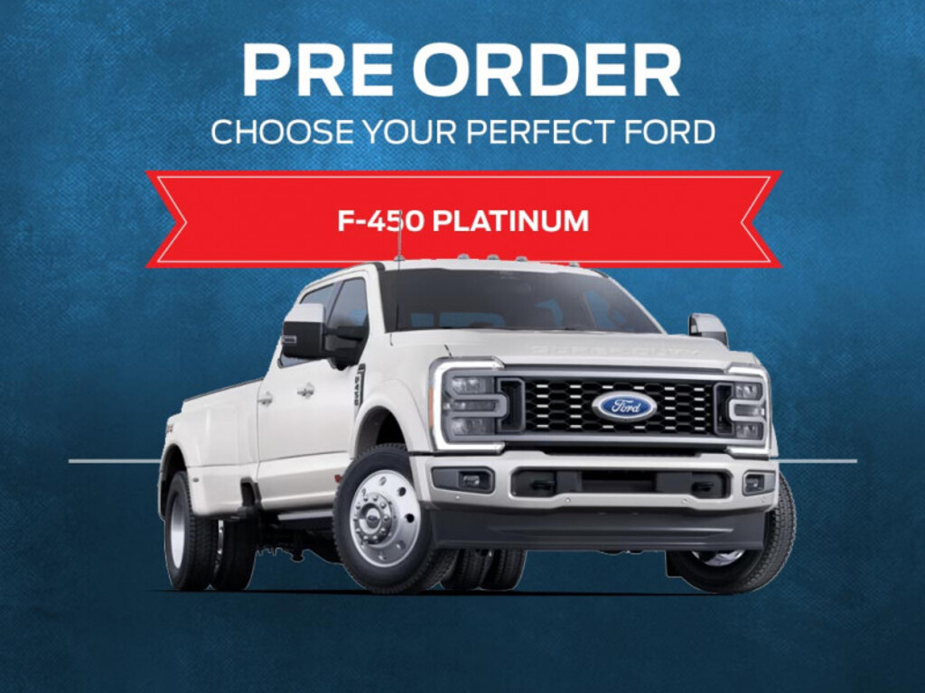 2026 Ford F-450 SUPER DUTY Platinum - Get your DUALLY quicker with us!!!