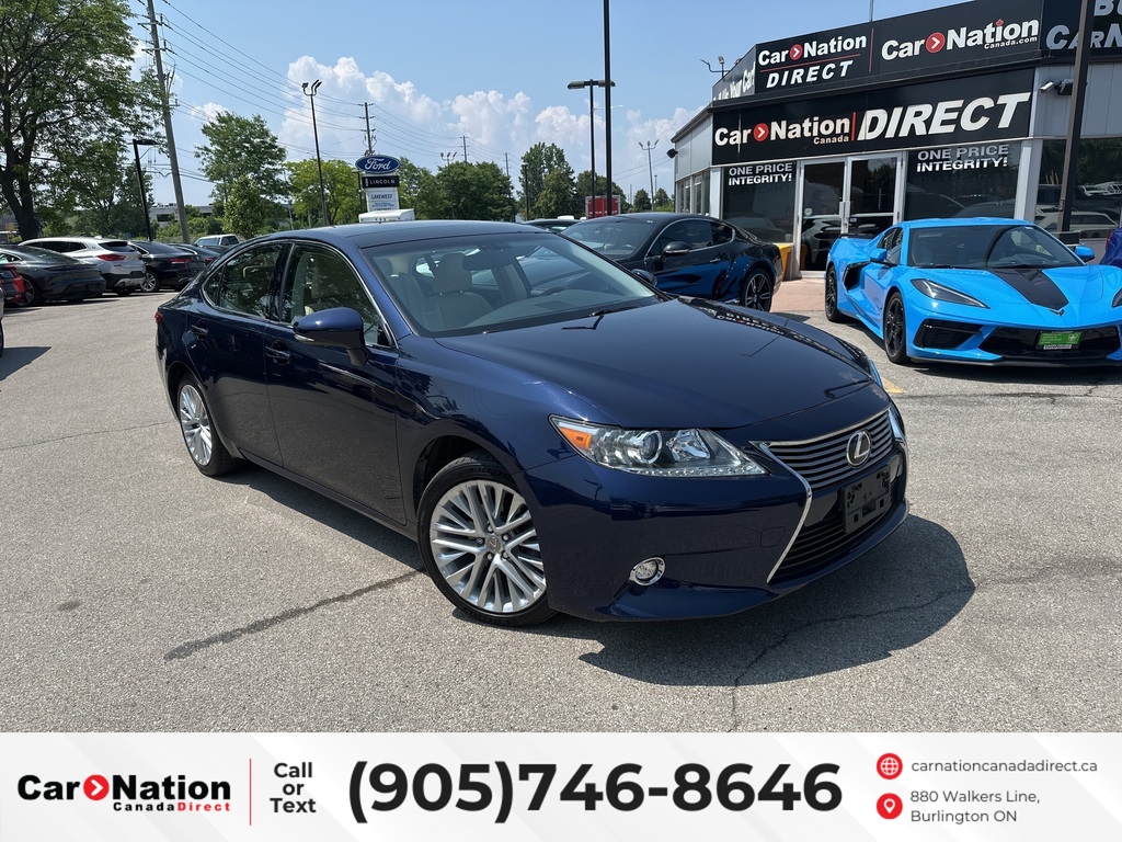 2014 Lexus ES 350 V6 | LEATHER | SUNROOF | NAVIGATION | LOW KMS
