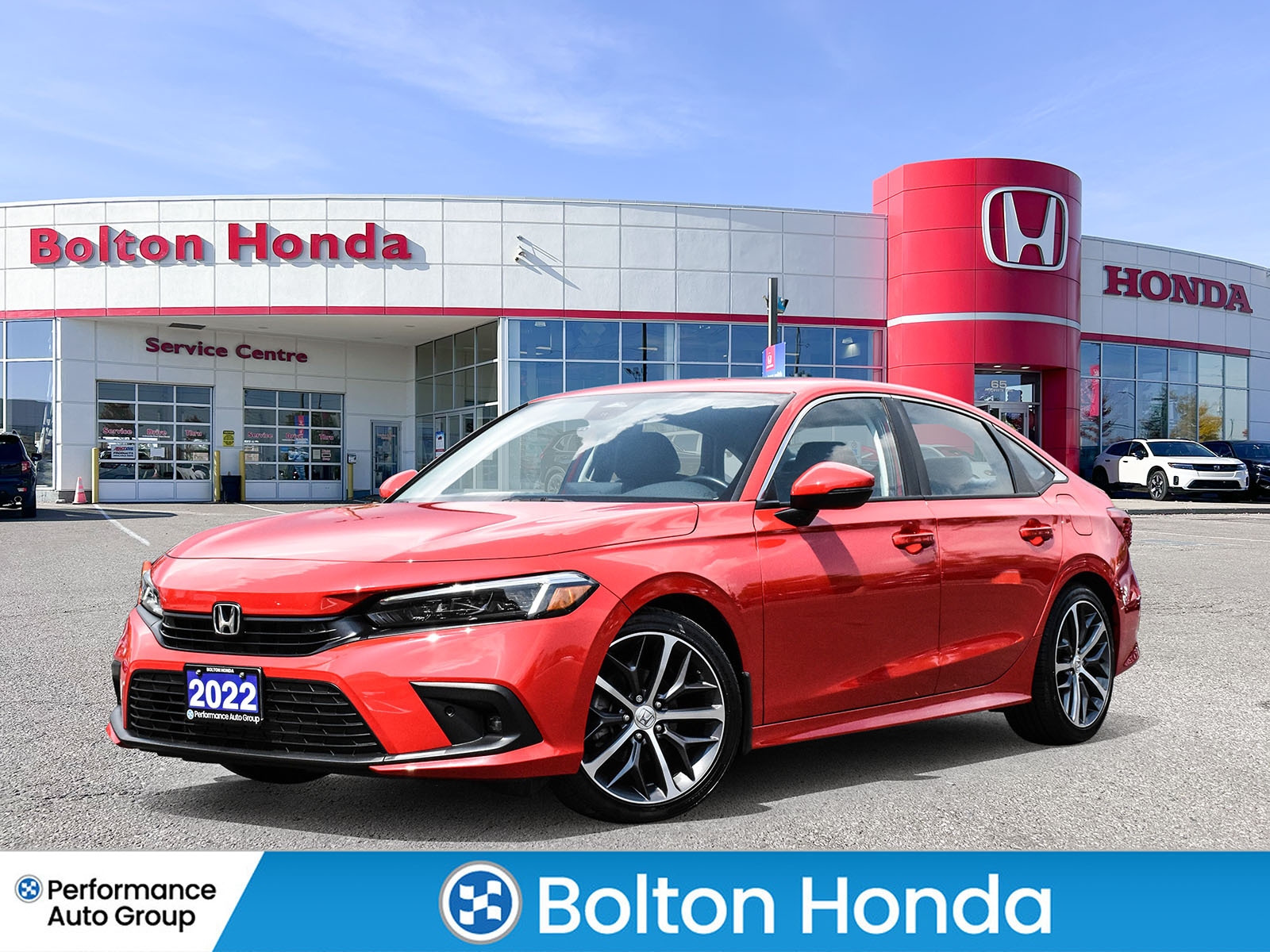 2022 Honda Civic Sedan TOURING | LEATHER | SUNROOF | NAVIGATION