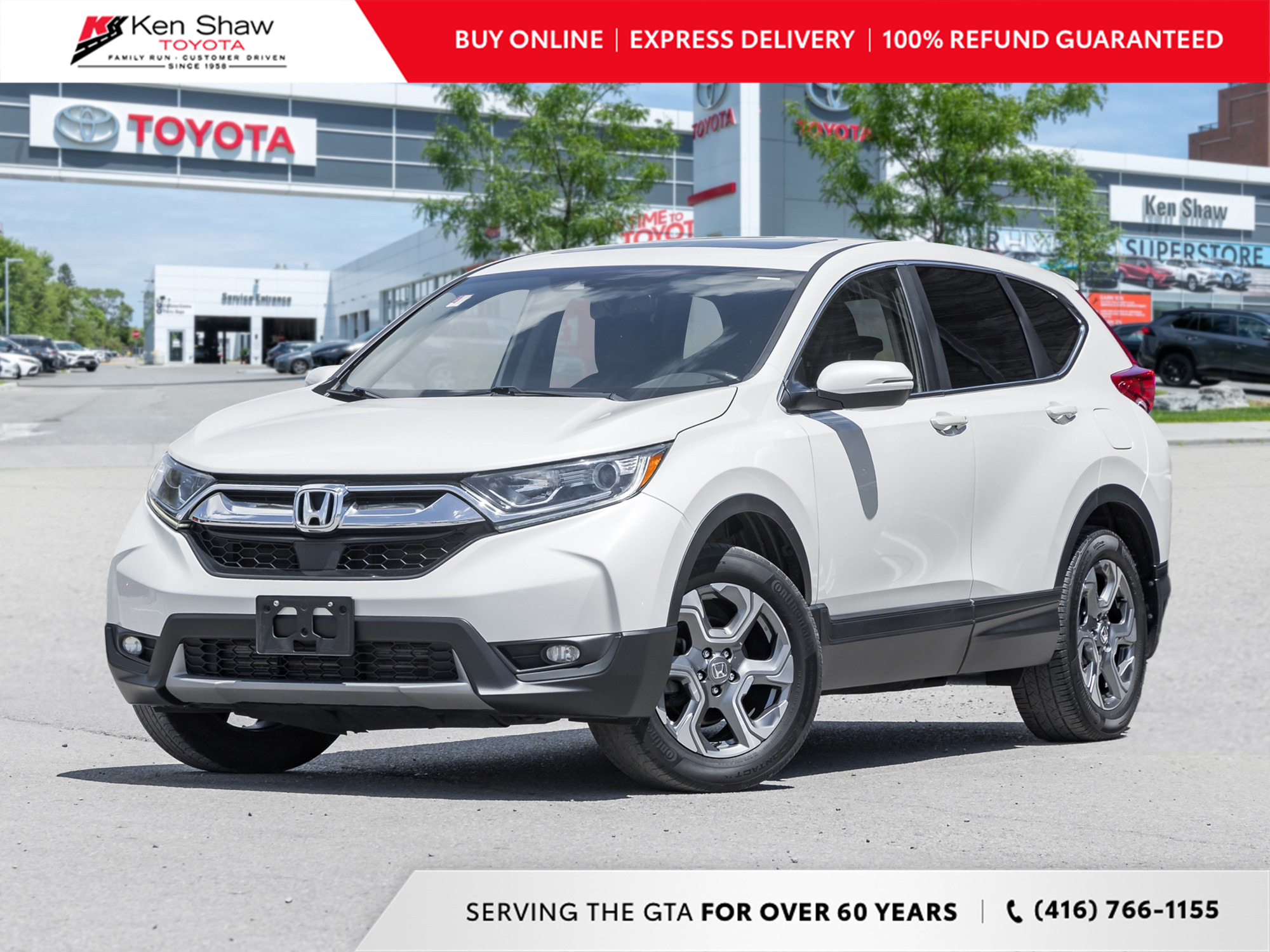 2018 Honda CR-V EX-L / Leather / Sunroof / Heated Seats 