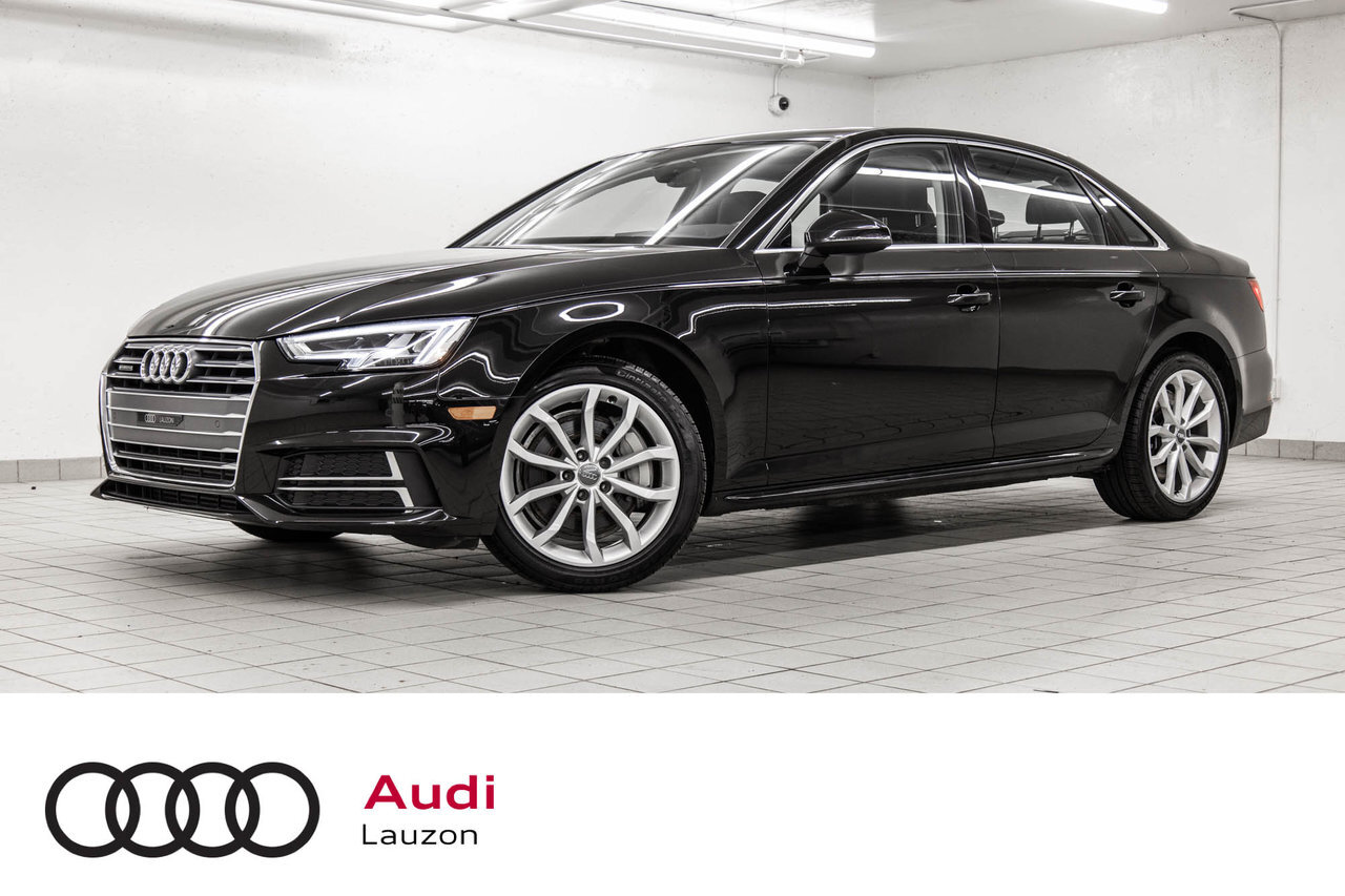 2018 Audi A4 PROGRESSIV COMFORT SEATS