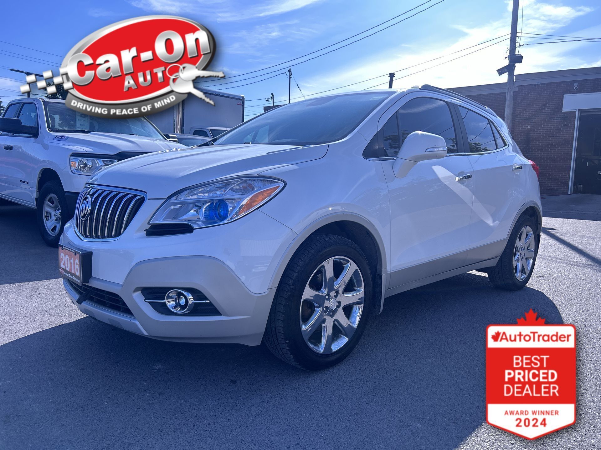 2016 Buick Encore AWD| HTD LEATHER| SUNROOF| REMOTE START| NAV