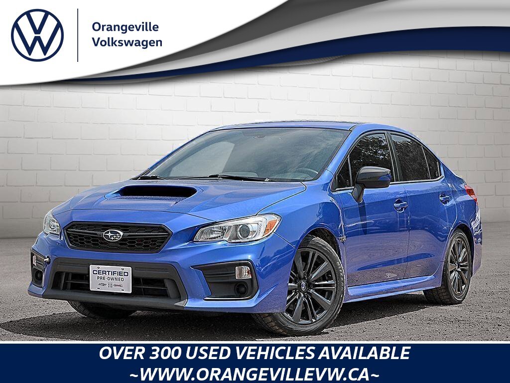 2018 Subaru WRX SportWRX SPORT, MANUAL, AWD, HEATED CLOTH, GOOD KM