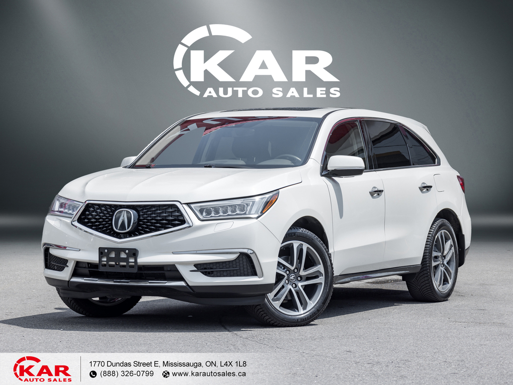 2017 Acura MDX SH-AWD NAV| LOADED | NO ACCIDENTS REPORTED |
