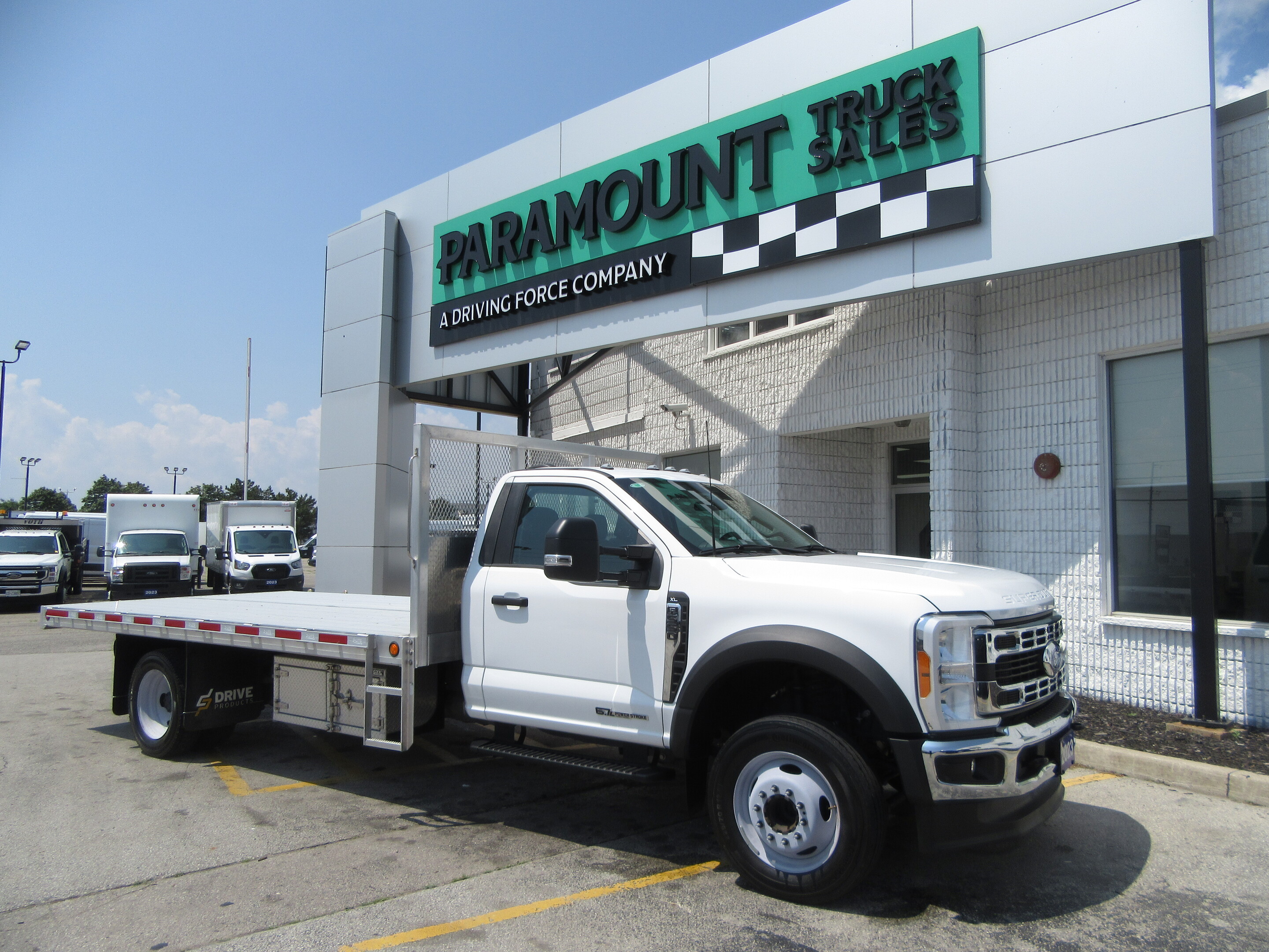 2023 Ford F-550 DIESEL 16FT ALUMINUM FLAT DECK