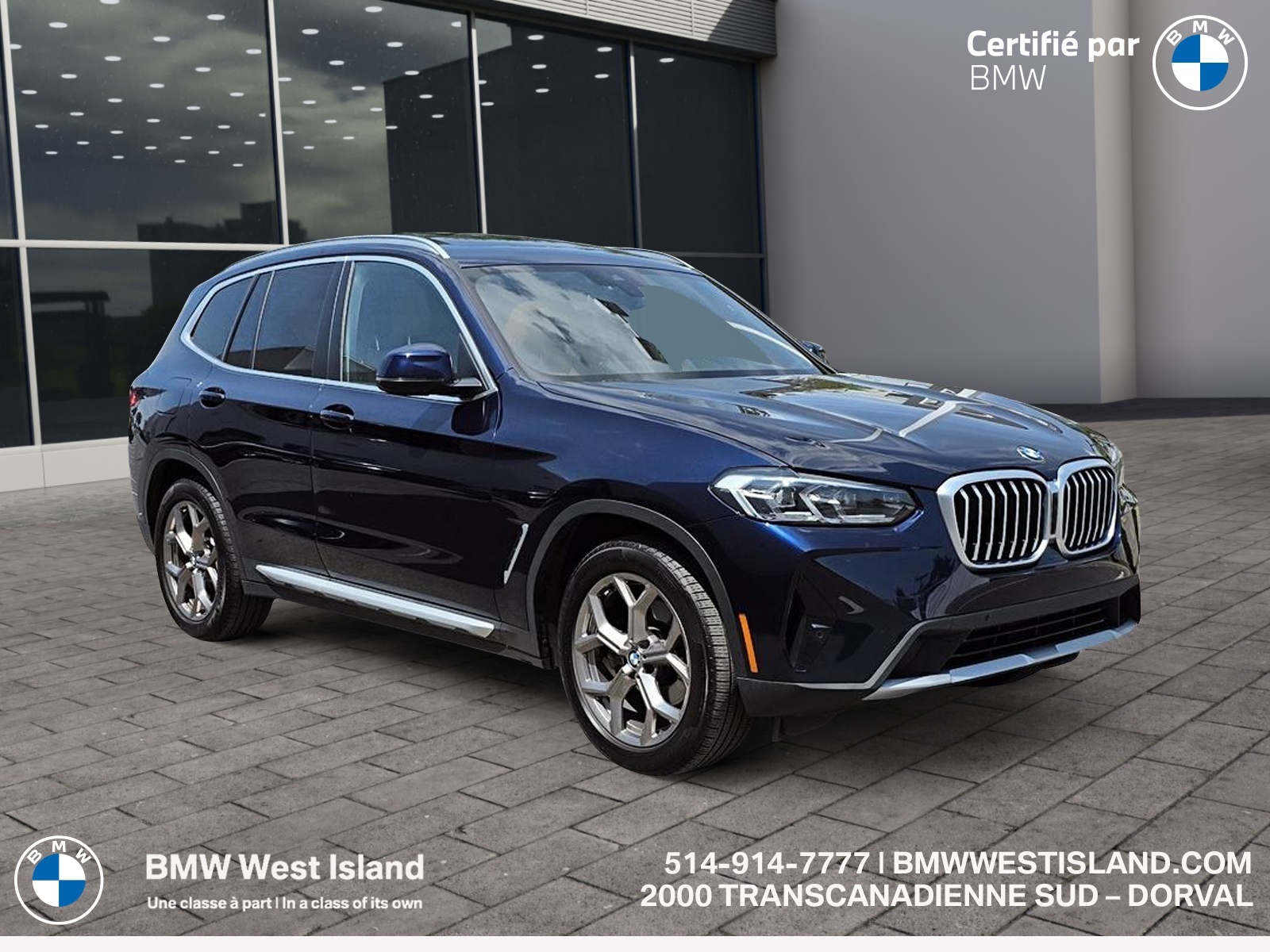 2022 BMW X3 Certifié BMW - Premium Essentiel - Bas Kilométrage