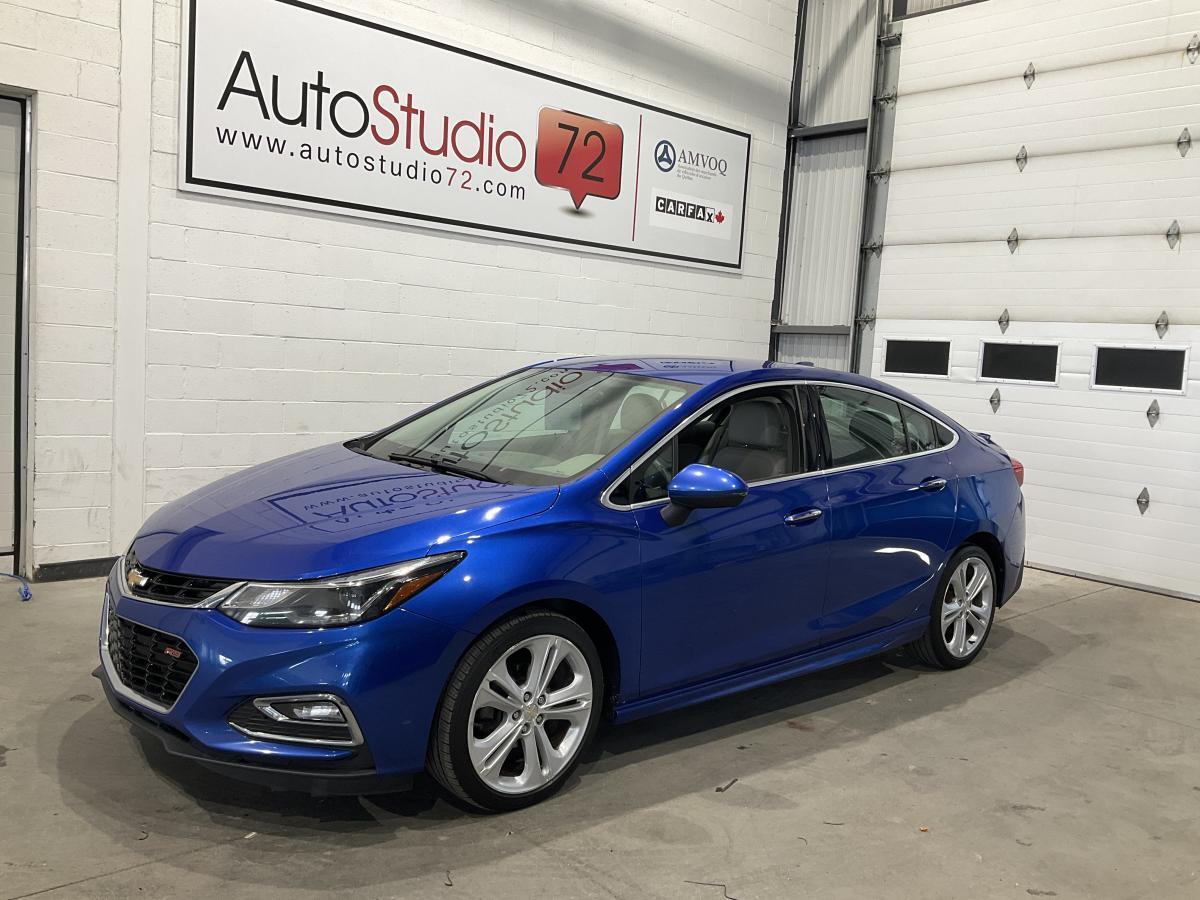 2016 Chevrolet Cruze Premier RS 1.4L TURBO AUTO **CUIR**MAGS 18''**