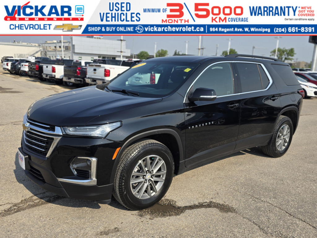 2023 Chevrolet Traverse LT | Tow Package | Parking Sensors | Heated Seats