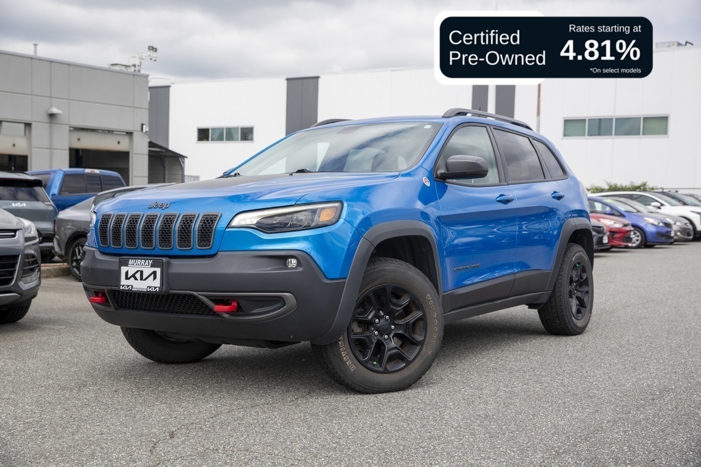 2019 Jeep Cherokee Trailhawk! Flat Towable! Lether! Roof! Nav!