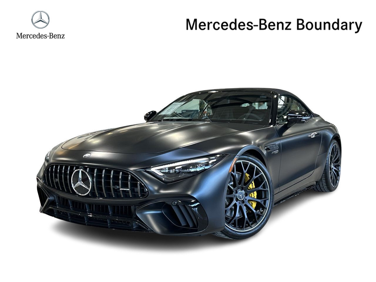 2025 Mercedes-Benz SL55 AMG Roadster Manufaktur Night Black Magno | Burmester 