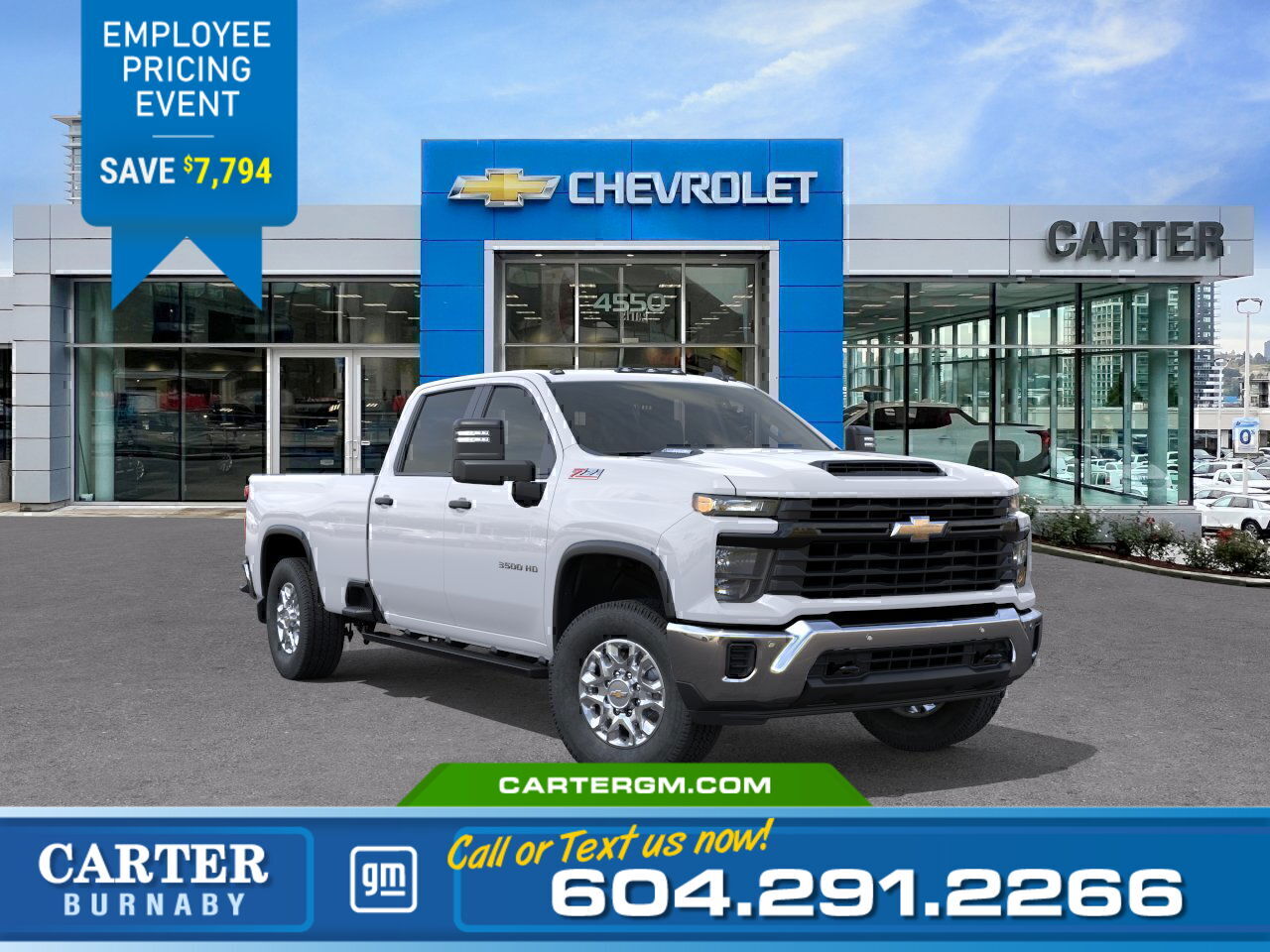 2025 Chevrolet SILVERADO 3500HD WORK TRUCK 4WD | SAVE $7,794!/6.6L Turbo-Diesel V8