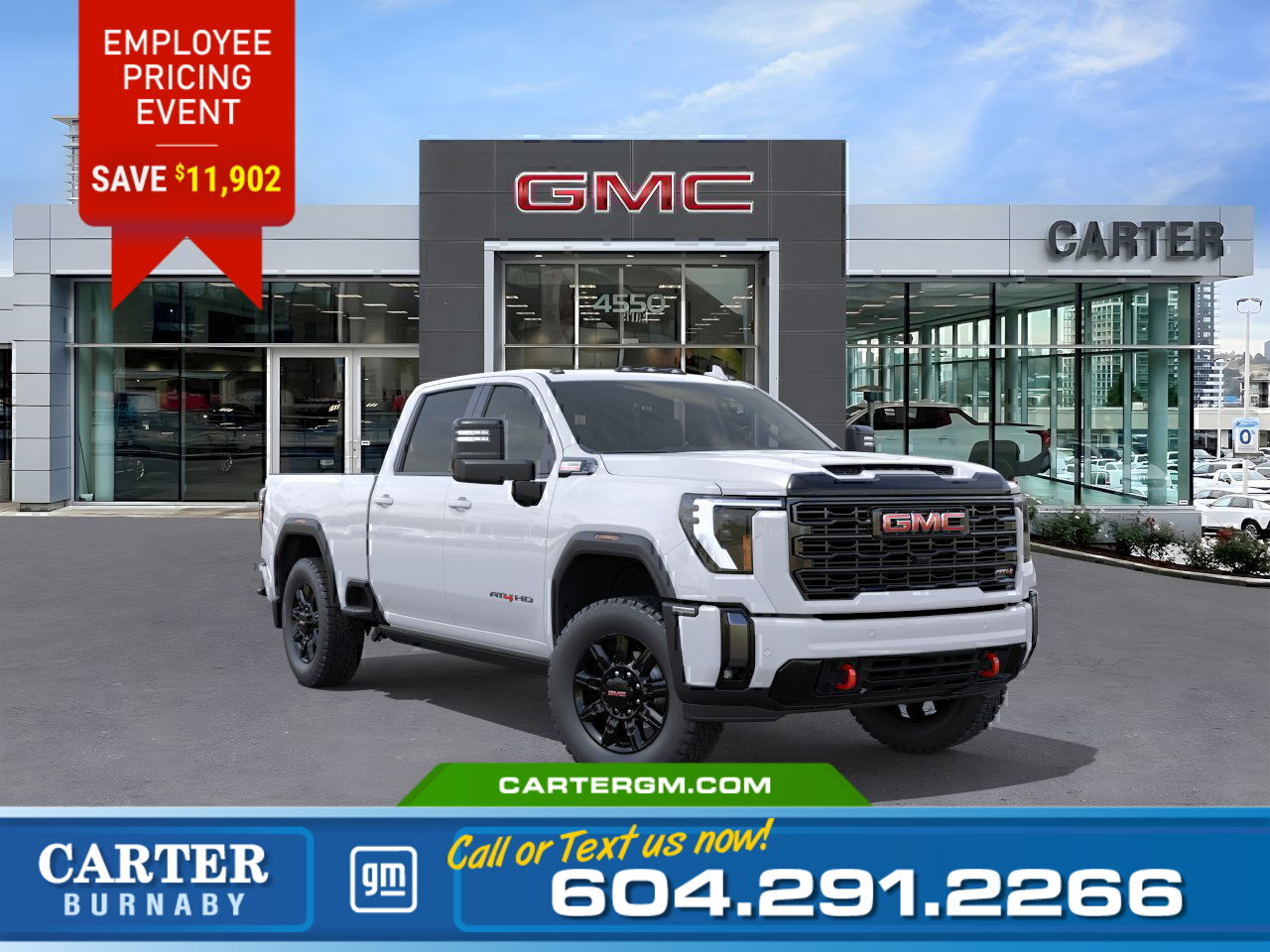 2025 GMC Sierra 3500HD AT4 4WD | SAVE $11,902!/X31 OFF ROAD PACKAGE