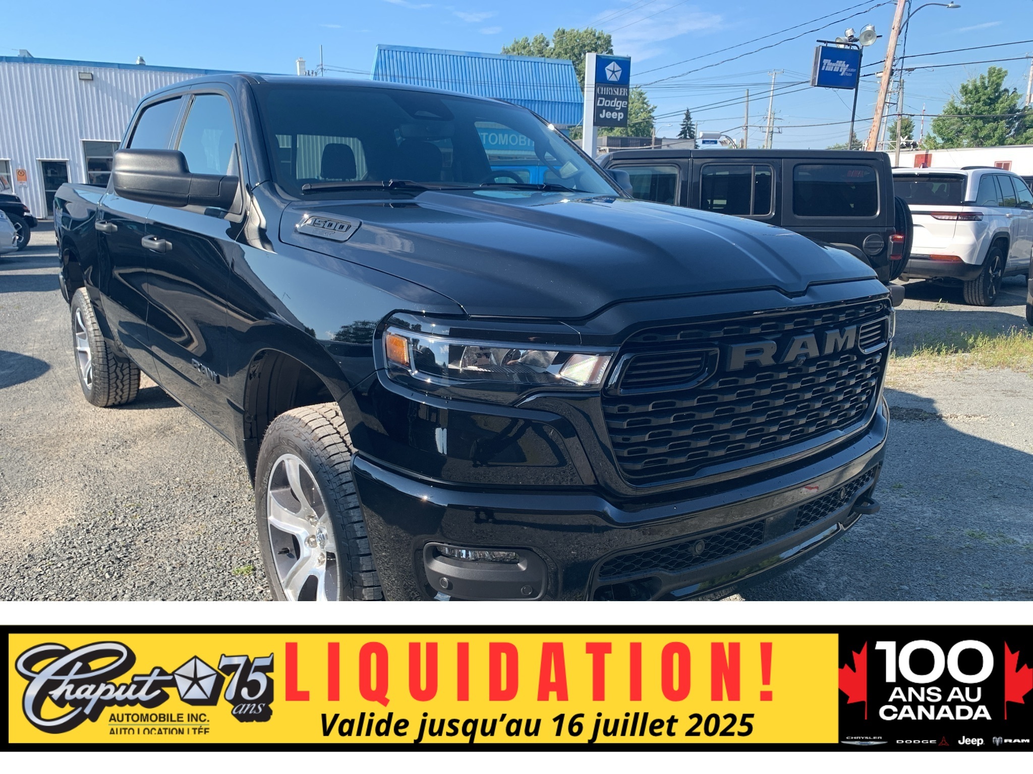 2025 Ram 1500 Tradesman 4x4 Crew Cab 5'7  Box