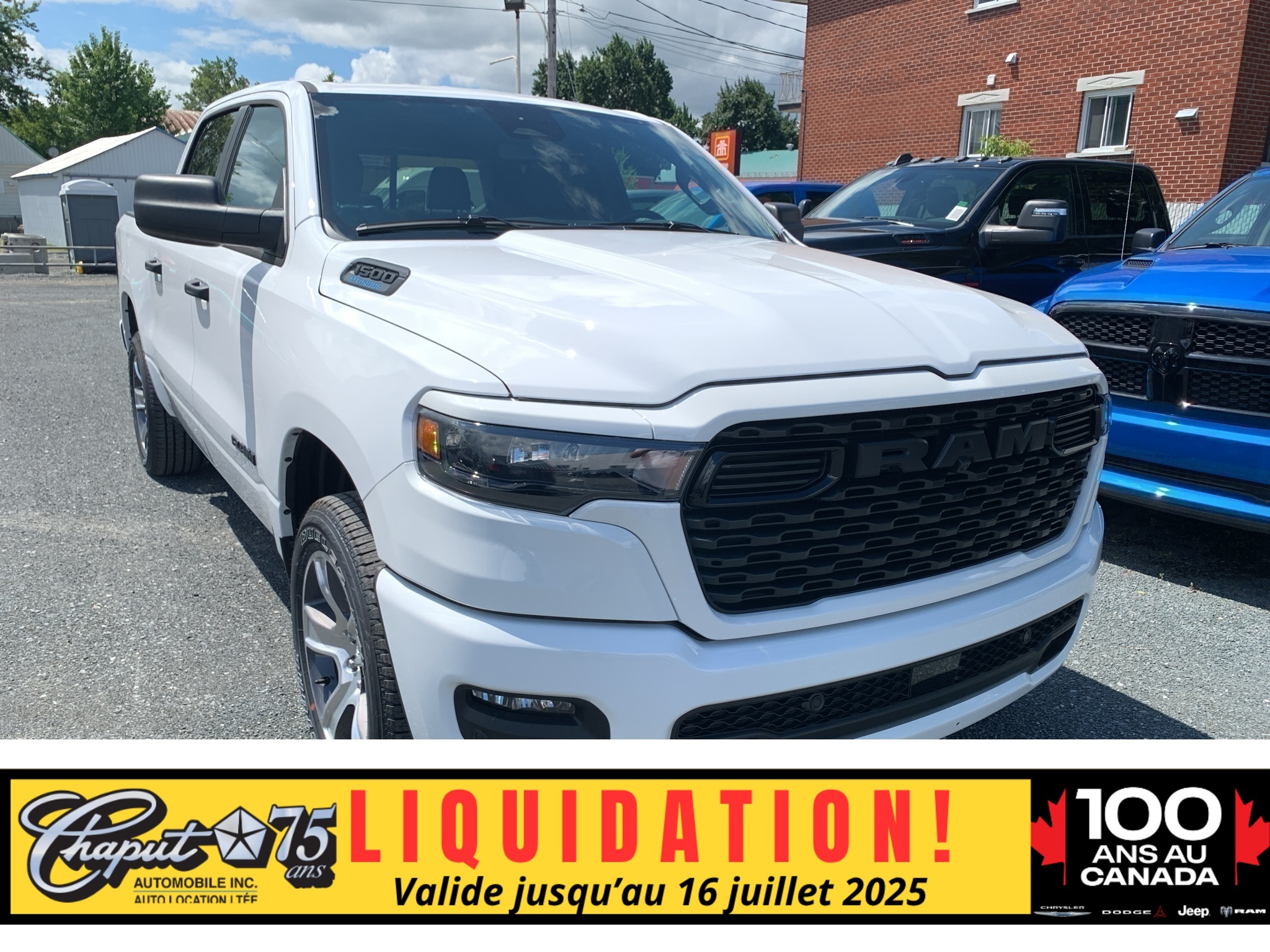 2025 Ram 1500 Tradesman 4x4 Crew Cab 5'7  Box