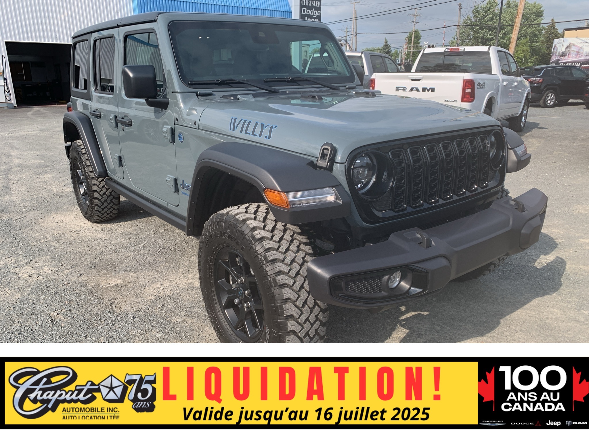 2025 Jeep Wrangler 4xe Willys 4 Door 4x4