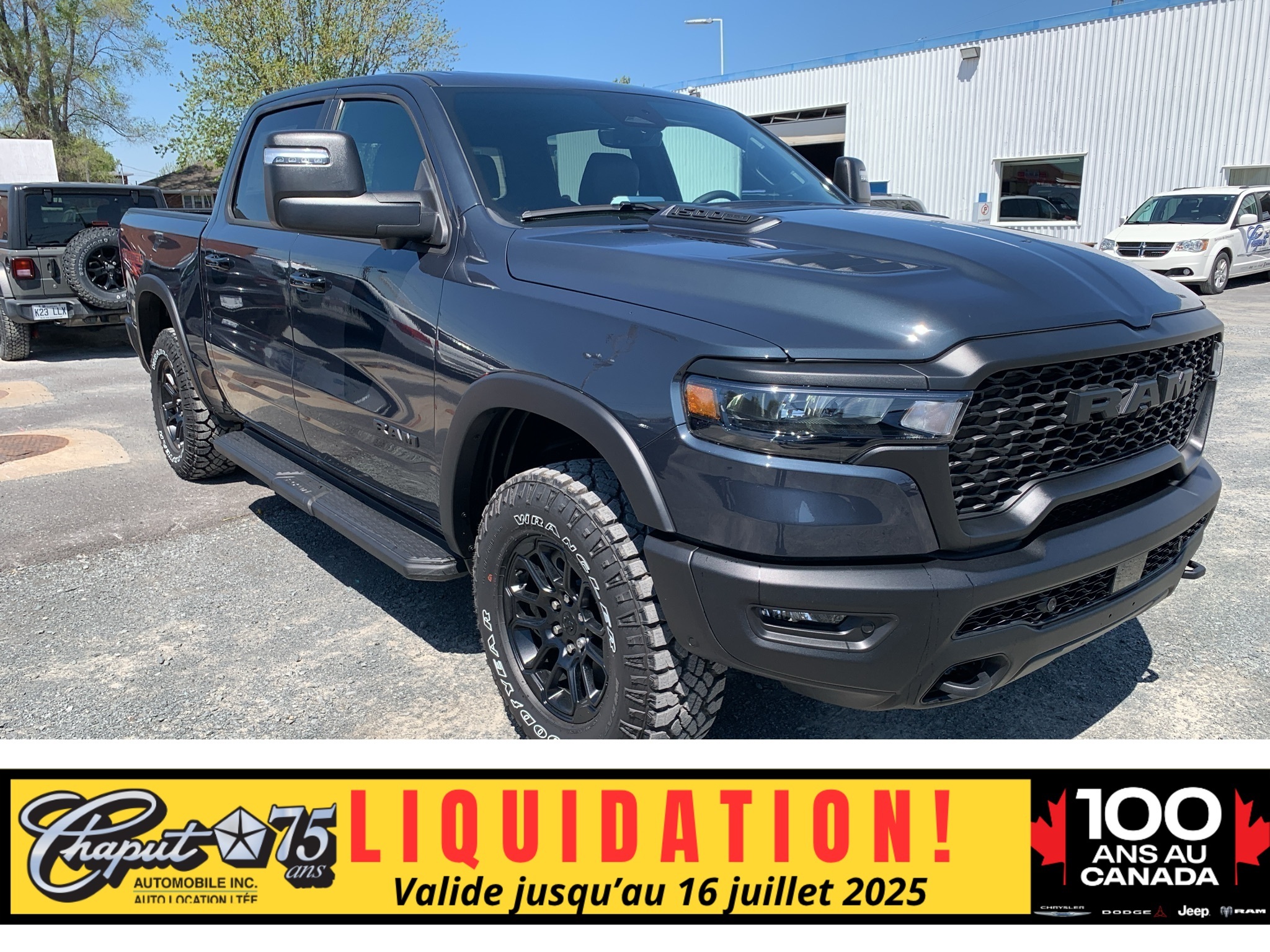 2025 Ram 1500 Rebel 4x4 Crew Cab 5'7  Box