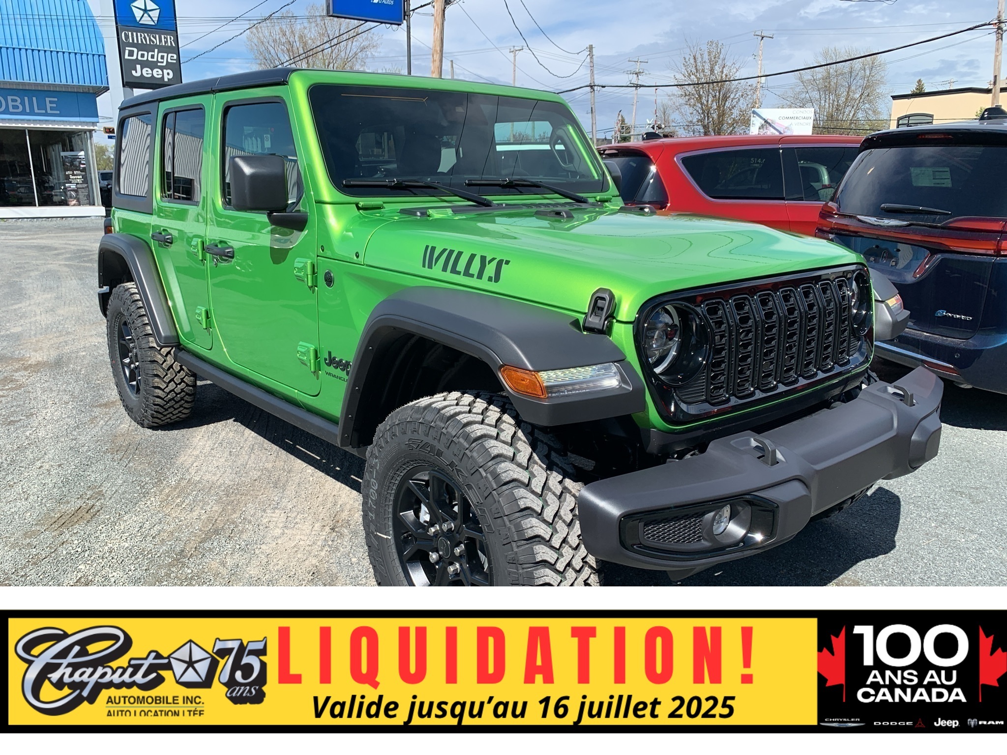 2025 Jeep Wrangler Willys 4 Door 4x4