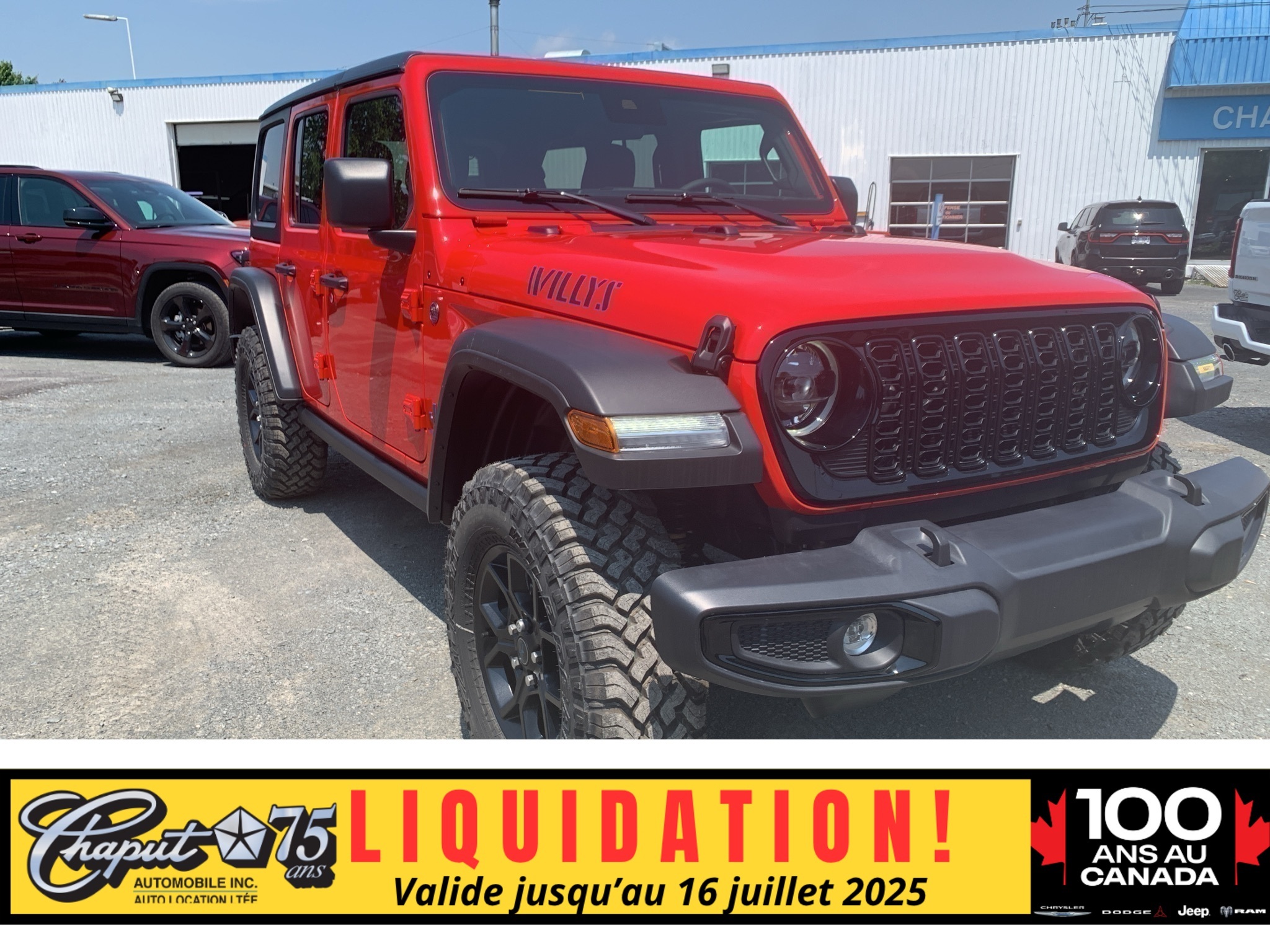 2025 Jeep Wrangler 4xe Willys 4 Door 4x4