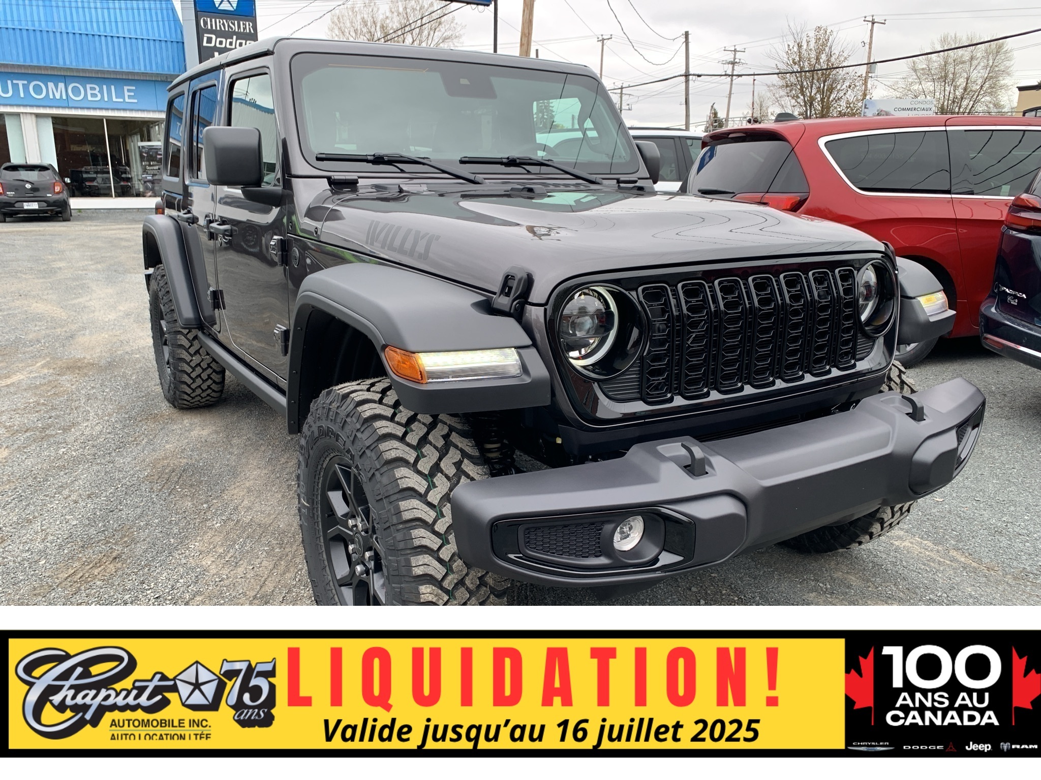 2025 Jeep Wrangler Willys 4 Door 4x4