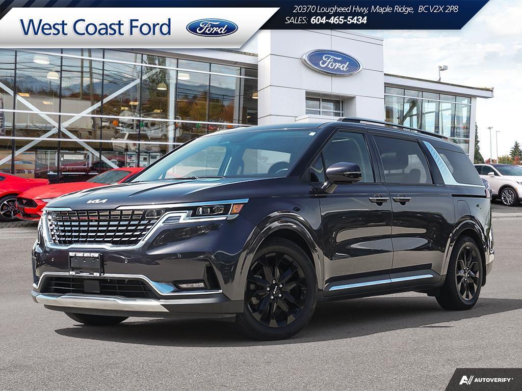 2022 Kia Carnival SX (7 Pass) - BOSE Sound System, Auto Tri-Zone A/C