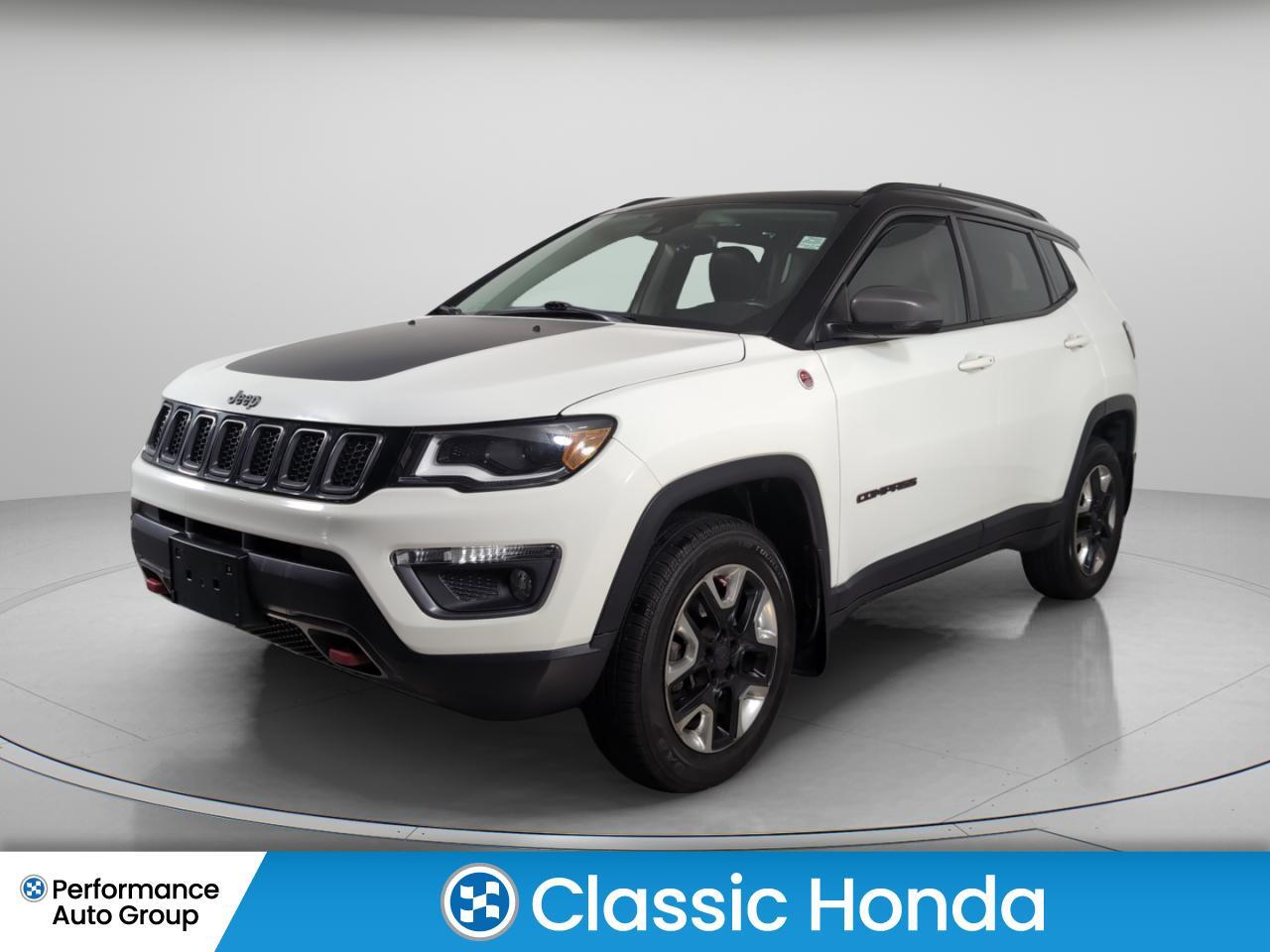 2018 Jeep Compass TRAILHAWK | LEATHER | PANO ROOF | NAVI | ALLOYS |
