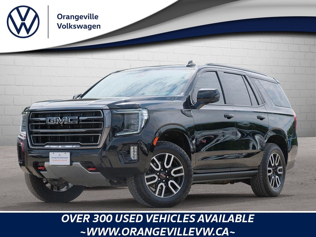 2021 GMC Yukon AT45.3L, CLD SEATS, TWO SETS OF TIRES, REAR MEDIA 