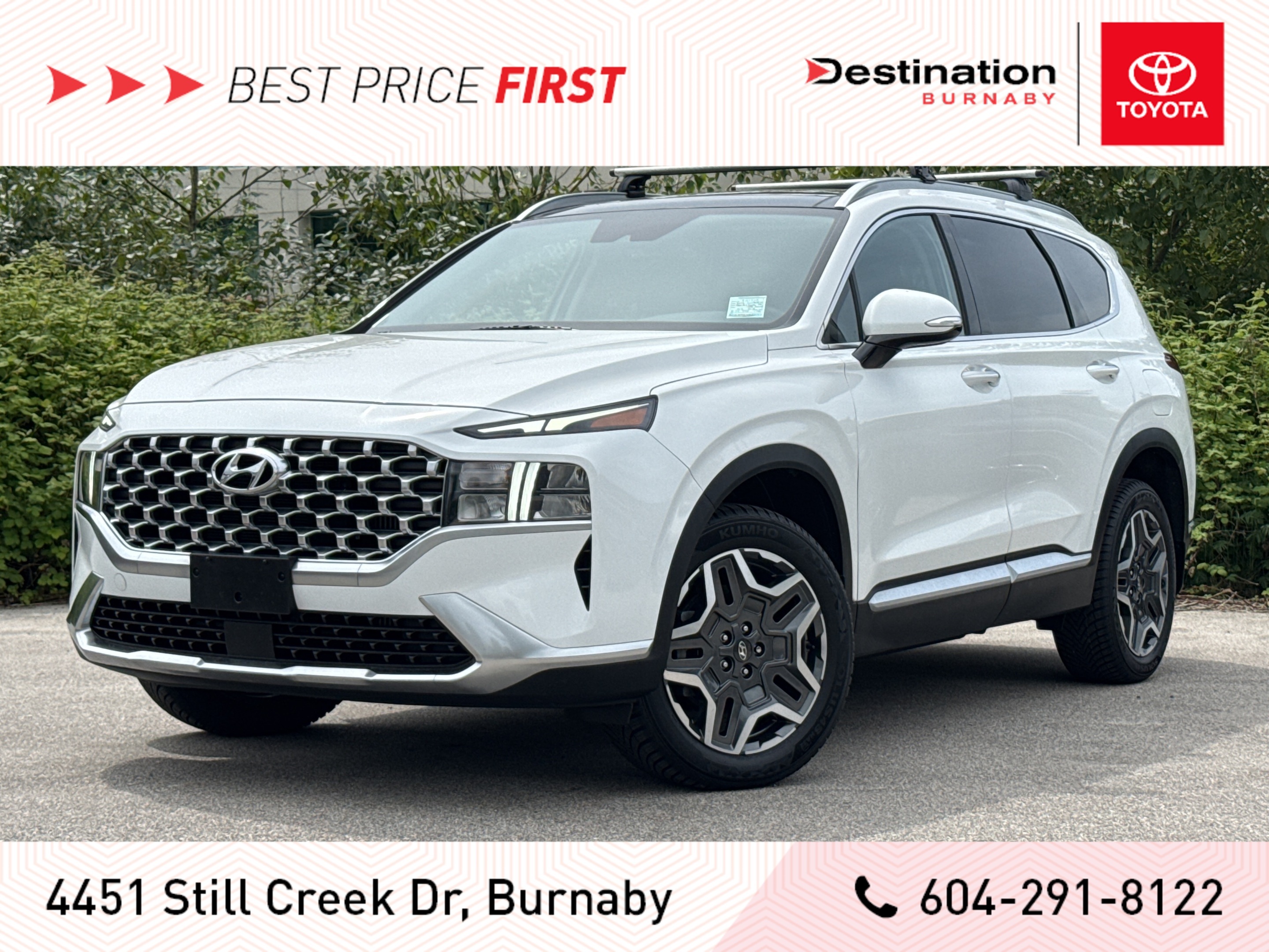 2022 Hyundai Santa Fe Hybrid Luxury AWD - Local, One Owner, Loaded!
