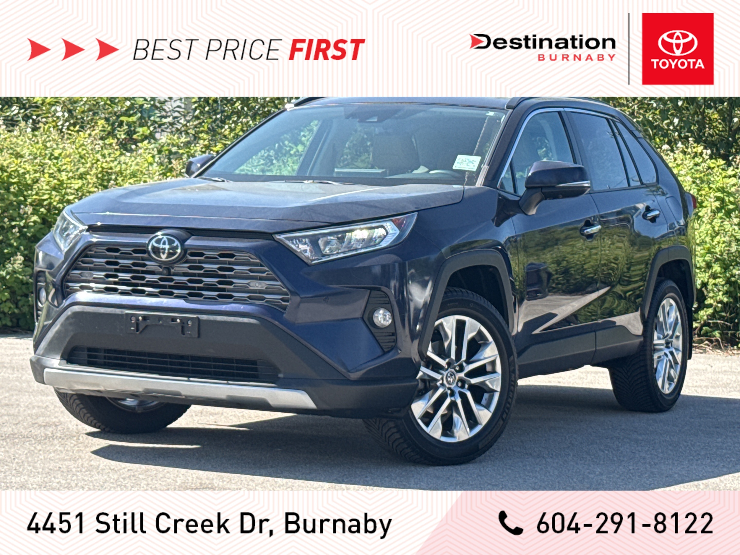 2019 Toyota RAV4 Limited AWD - Top of the Line, Great Shape!