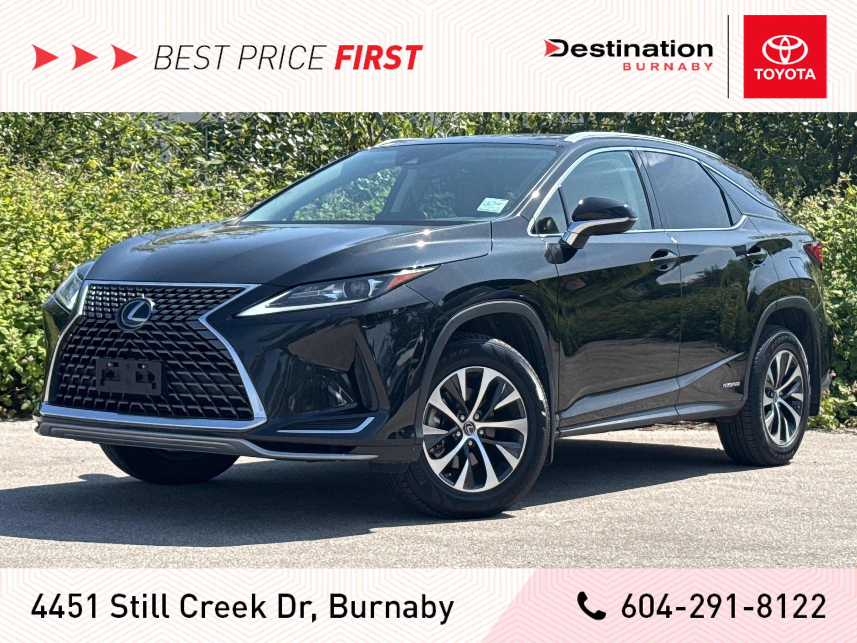 2022 Lexus RX 450h Premium - Local BC Car, Loaded, Good Shape!