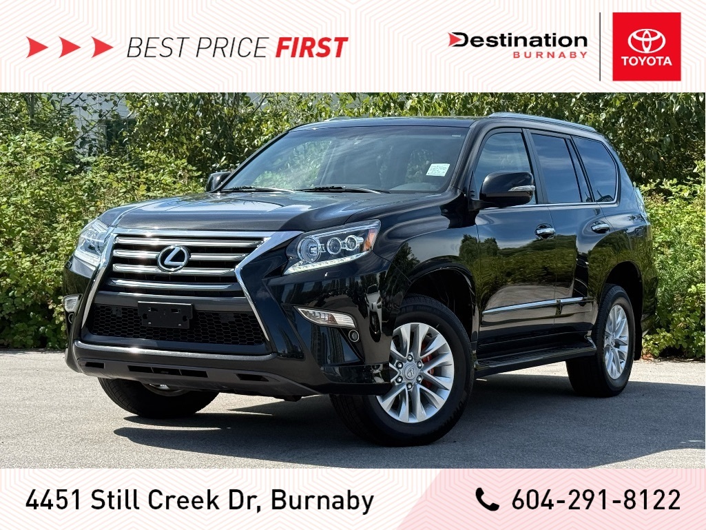 2014 Lexus GX 460 Premium 4WD - Rare, Local BC Car, Loaded!