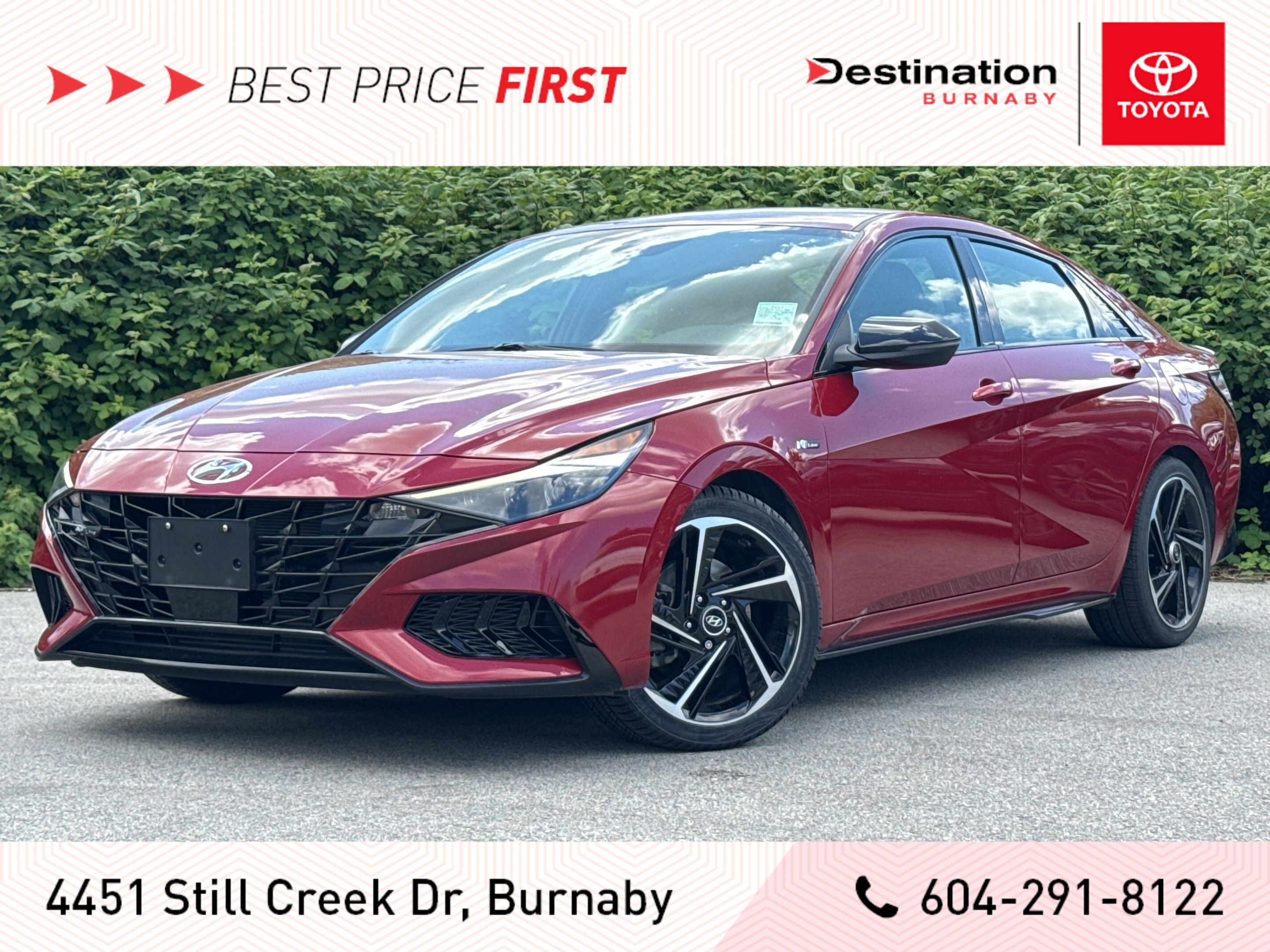 2023 Hyundai Elantra N Line Ultimate - Local, No Accidents, Loaded!