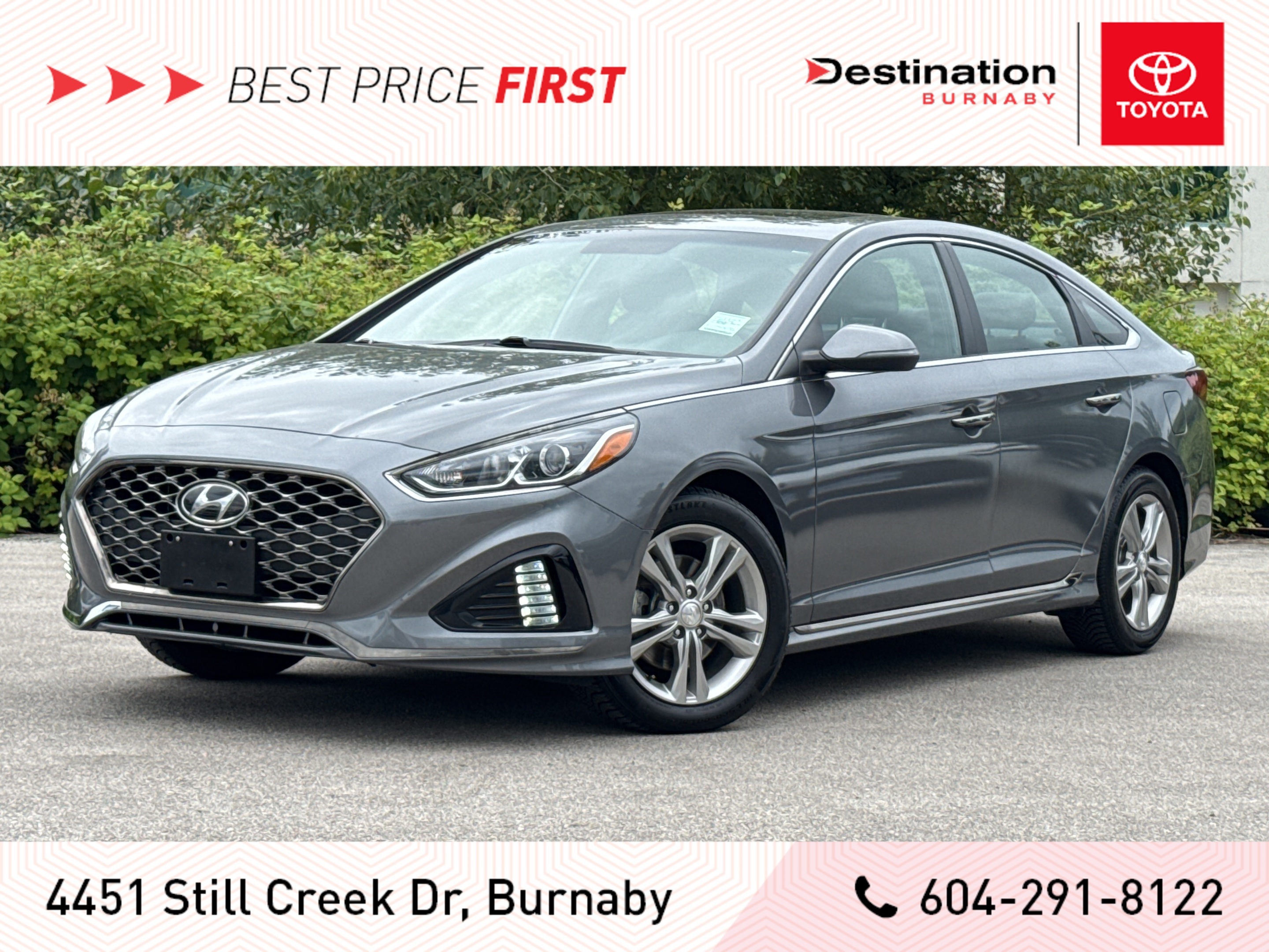 2019 Hyundai Sonata Essential w/ Sport - Local BC Car, No Accidents!