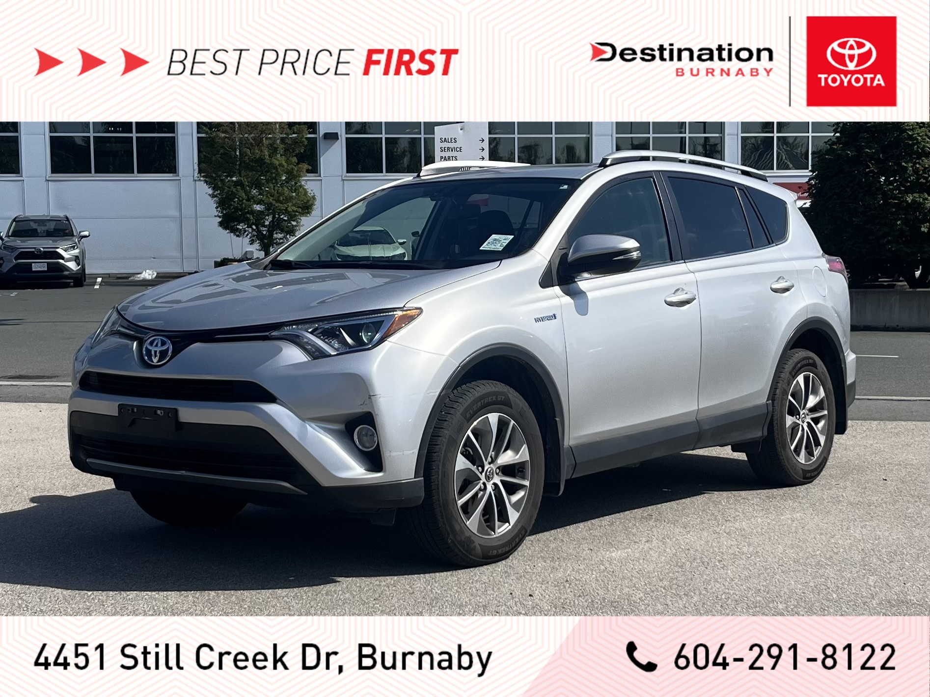 2016 Toyota RAV4 Hybrid XLE, Local, One owner, Low Kms