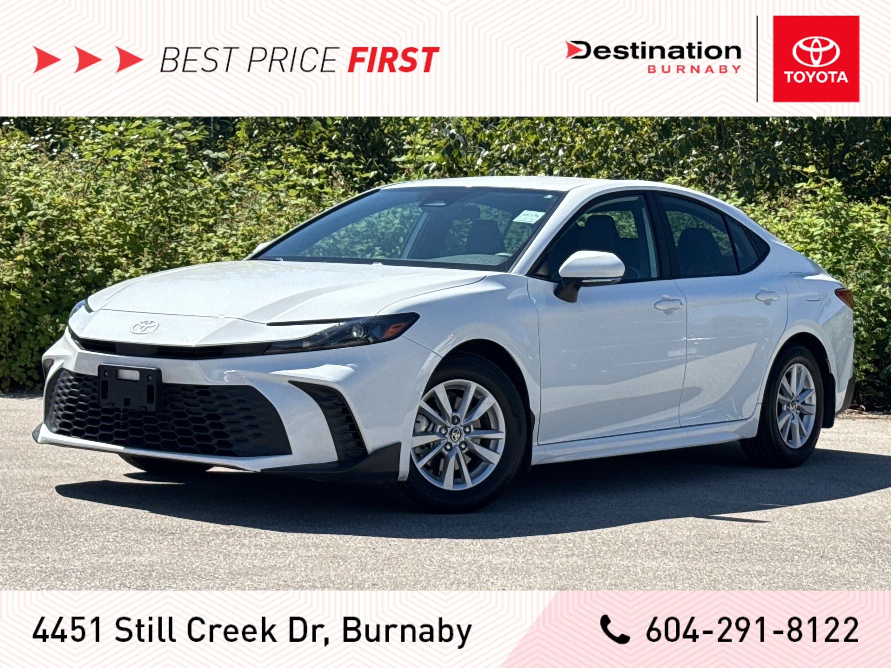 2025 Toyota Camry SE CVT - Local, One Owner, No Accidents, Certified