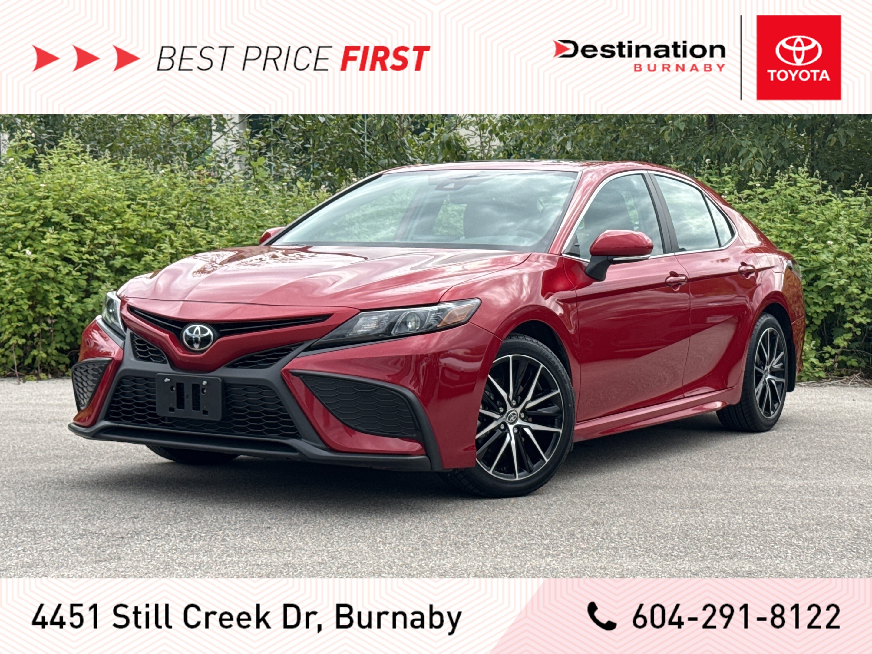 2024 Toyota Camry SE Upgrade - Local, One Owner, Toyota Certified!