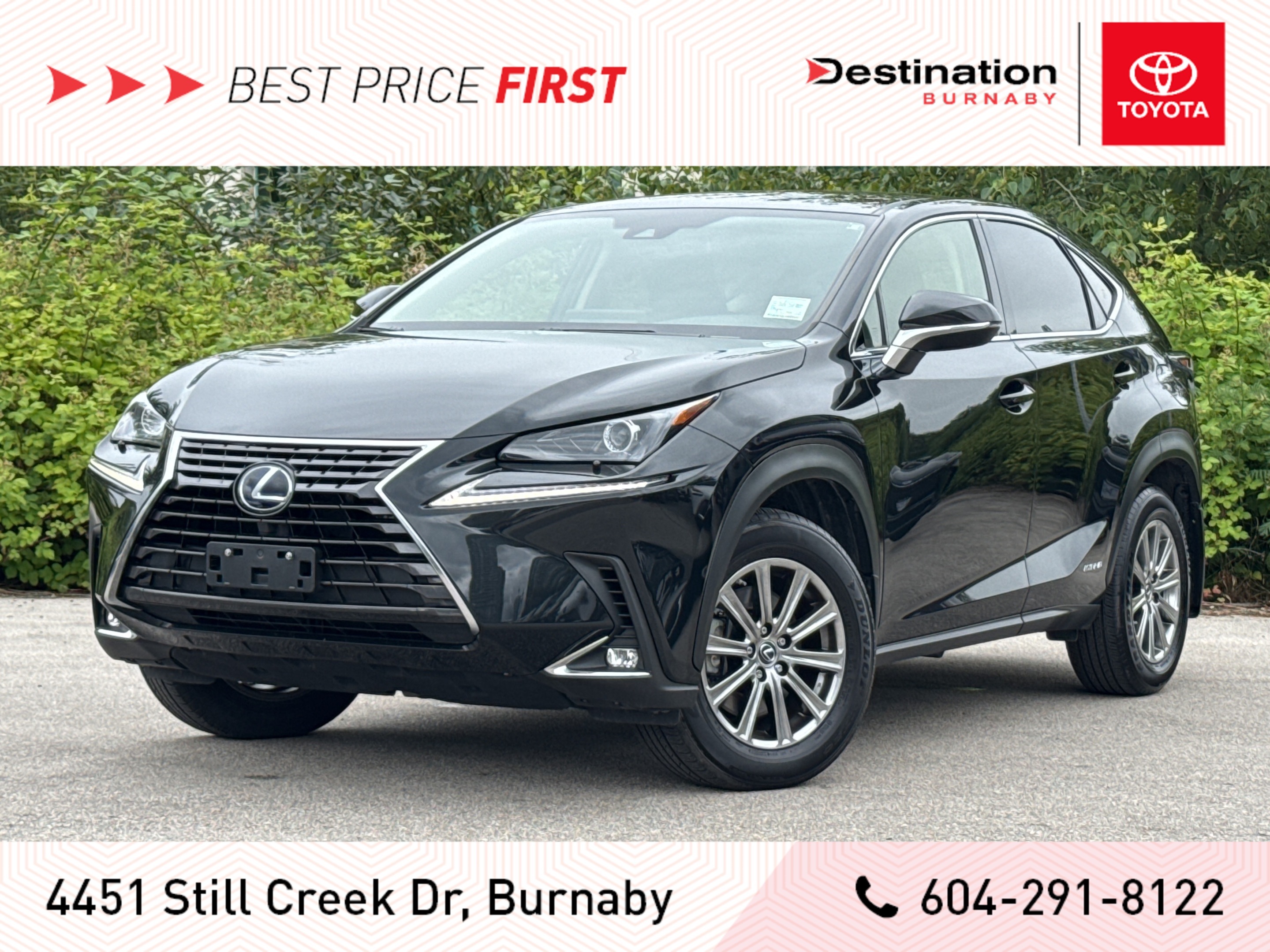 2020 Lexus NX 300h AWD - No Accidents, Good Shape, Low KMS!