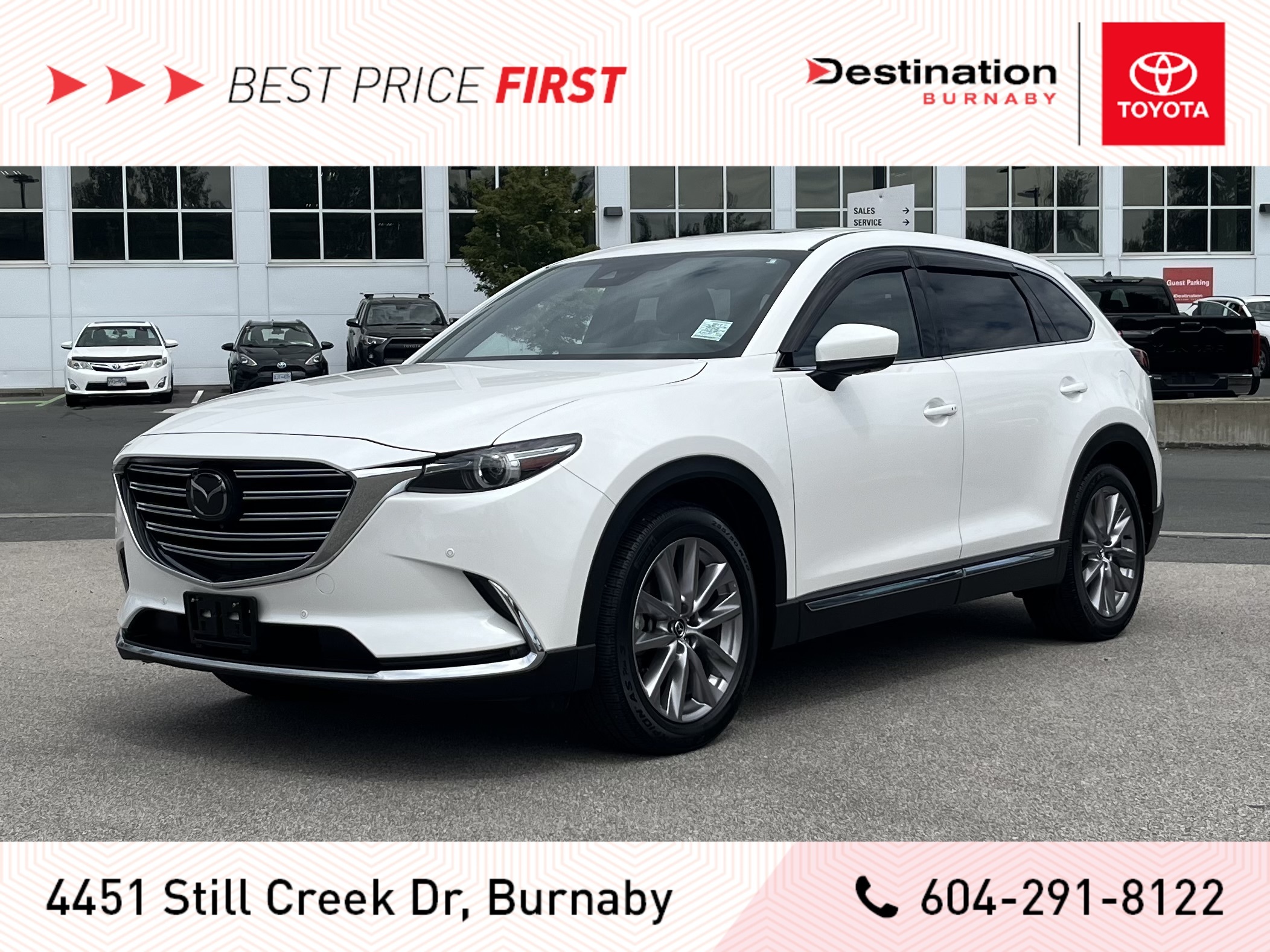 2020 Mazda CX-9 GT AWD, Low Kms, No accidents, Loaded