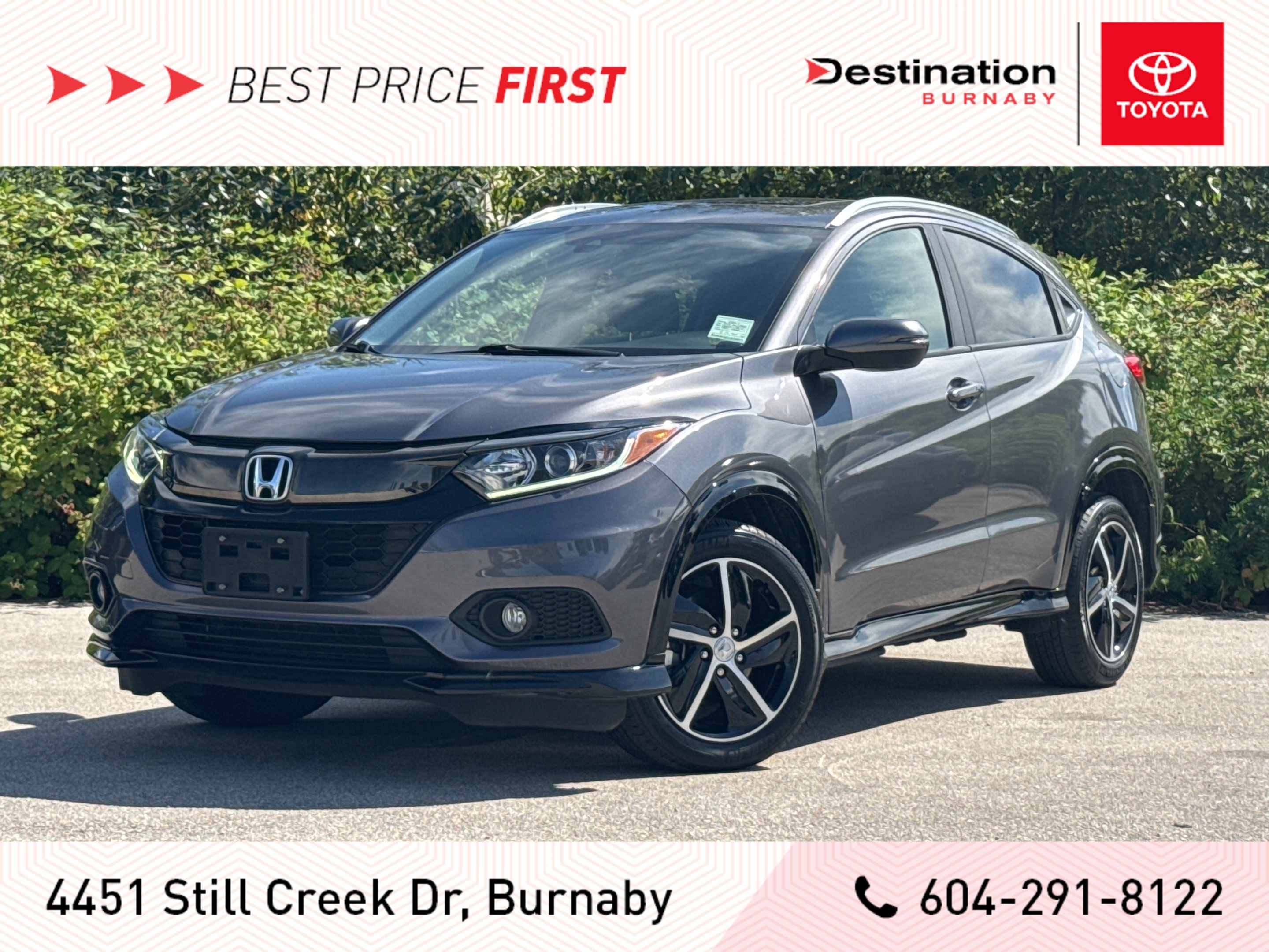 2019 Honda HR-V Sport AWD - Local, No Accidents, Well Maintained!