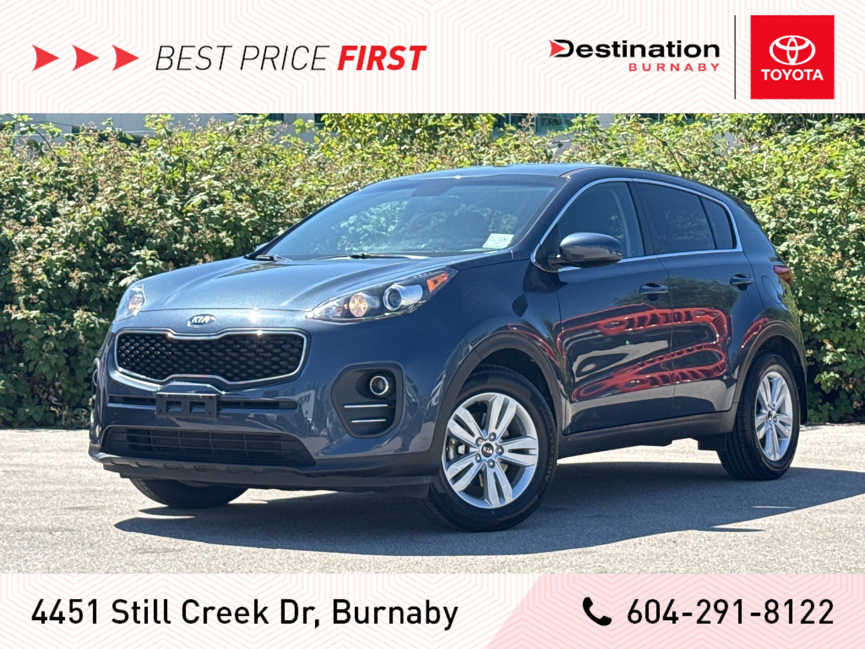 2017 Kia Sportage LX FWD - Local, One Owner, Well Maintained!
