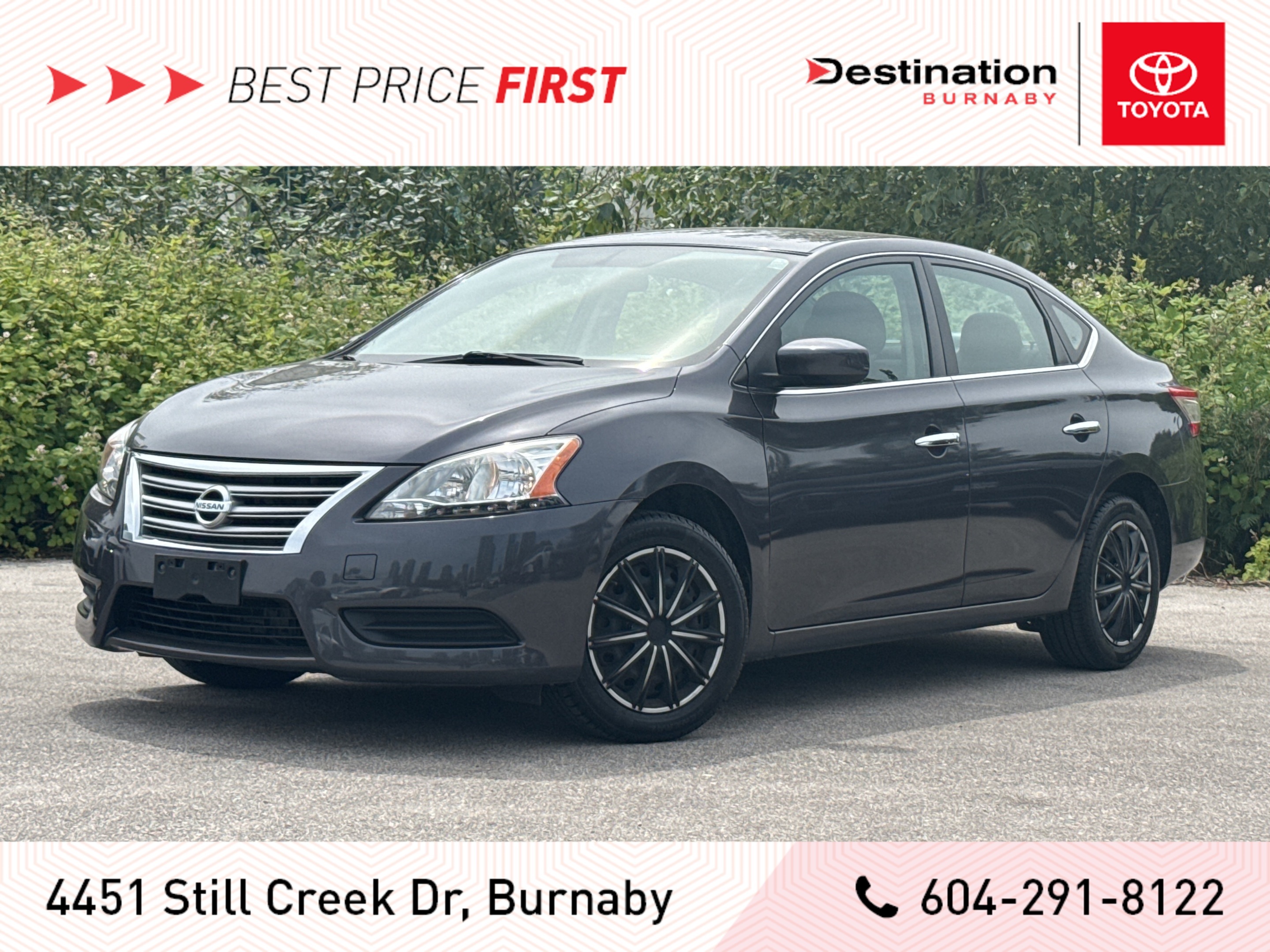 2014 Nissan Sentra S CVT - Local, One Owner, Efficient, Good Shape!