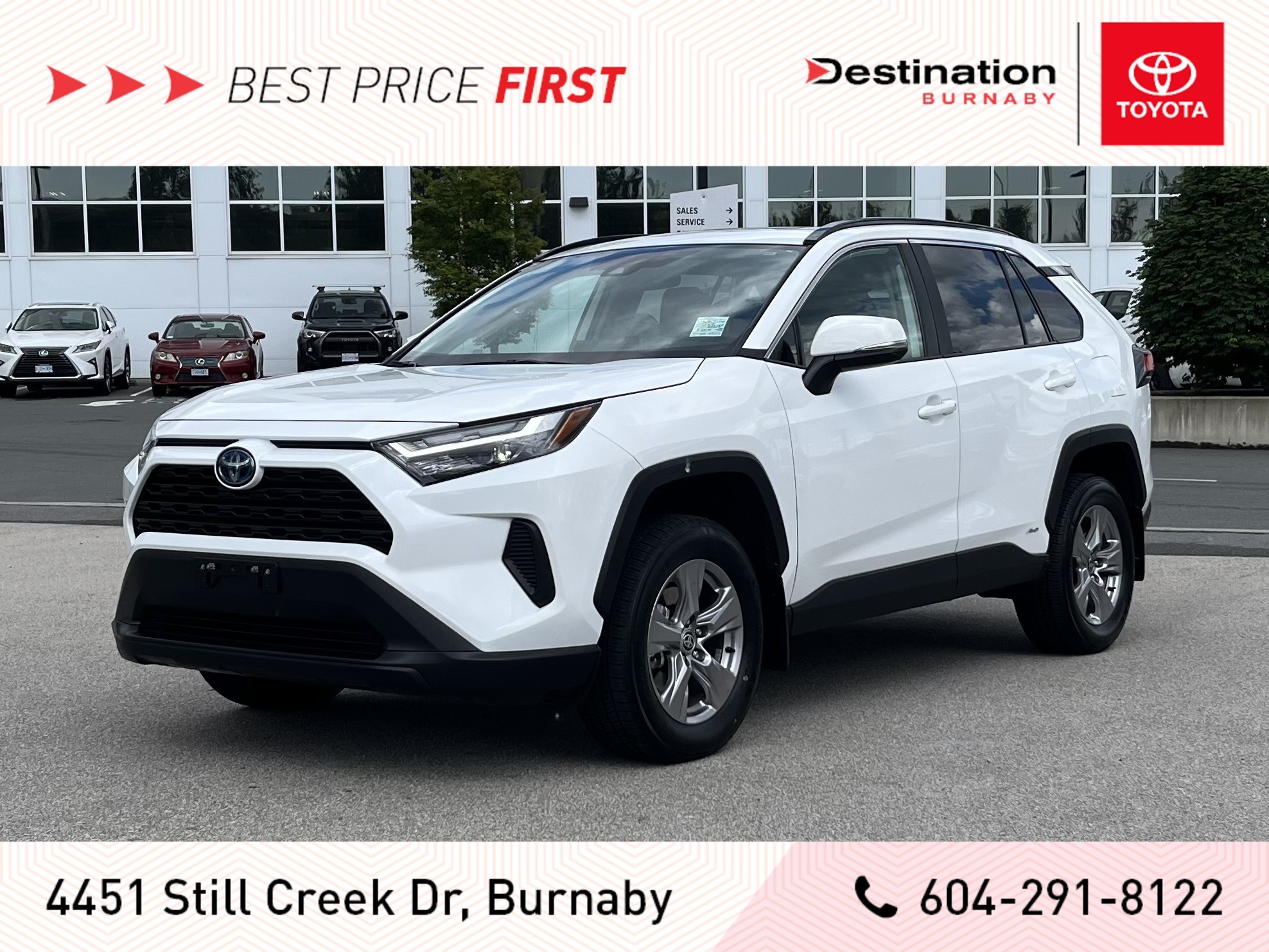 2022 Toyota RAV4 Hybrid XLE, Like New, Low Kms, No accidents