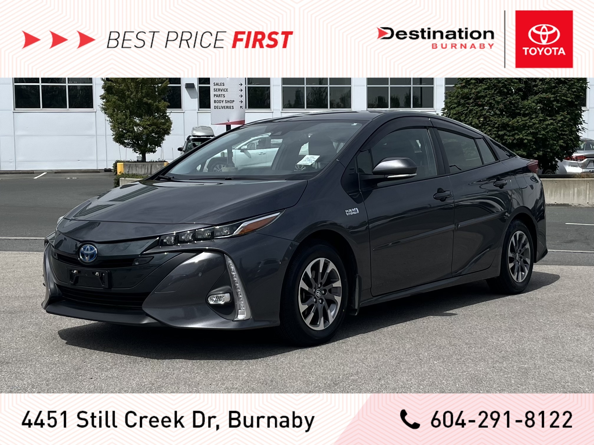 2021 Toyota Prius Prime Upgrade Technology, Low Kms, No accidents, Loaded