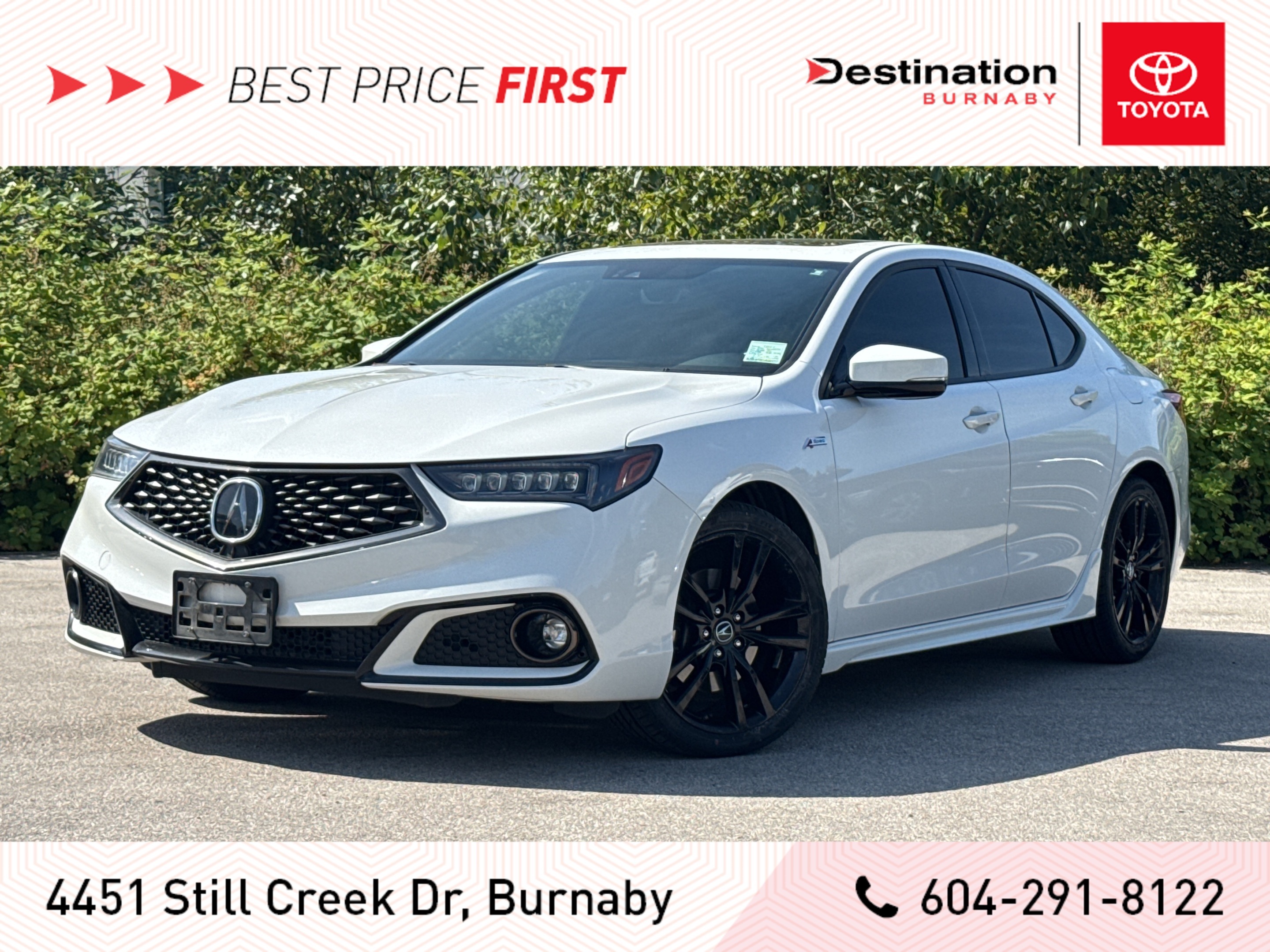 2020 Acura TLX Tech A-Spec SH-AWD - Local, Loaded, Great Shape!